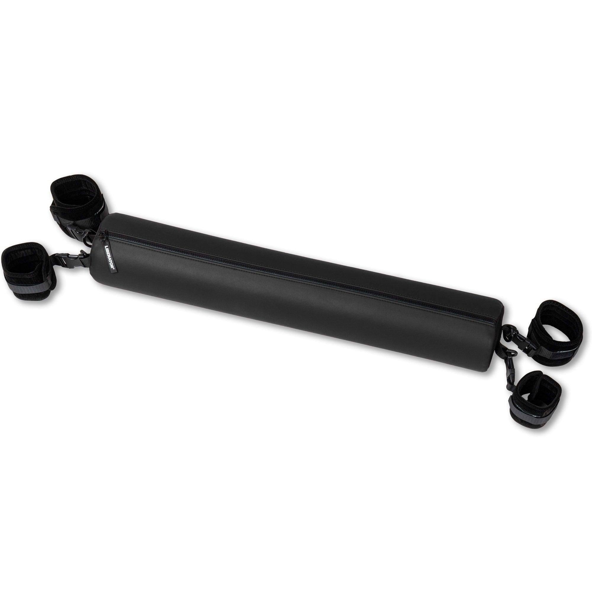 Liberator Black Label Talea Padded Spreader Restraint Bar - With Microfiber Cuffs - Buy At Luxury Toy X - Free 3-Day Shipping