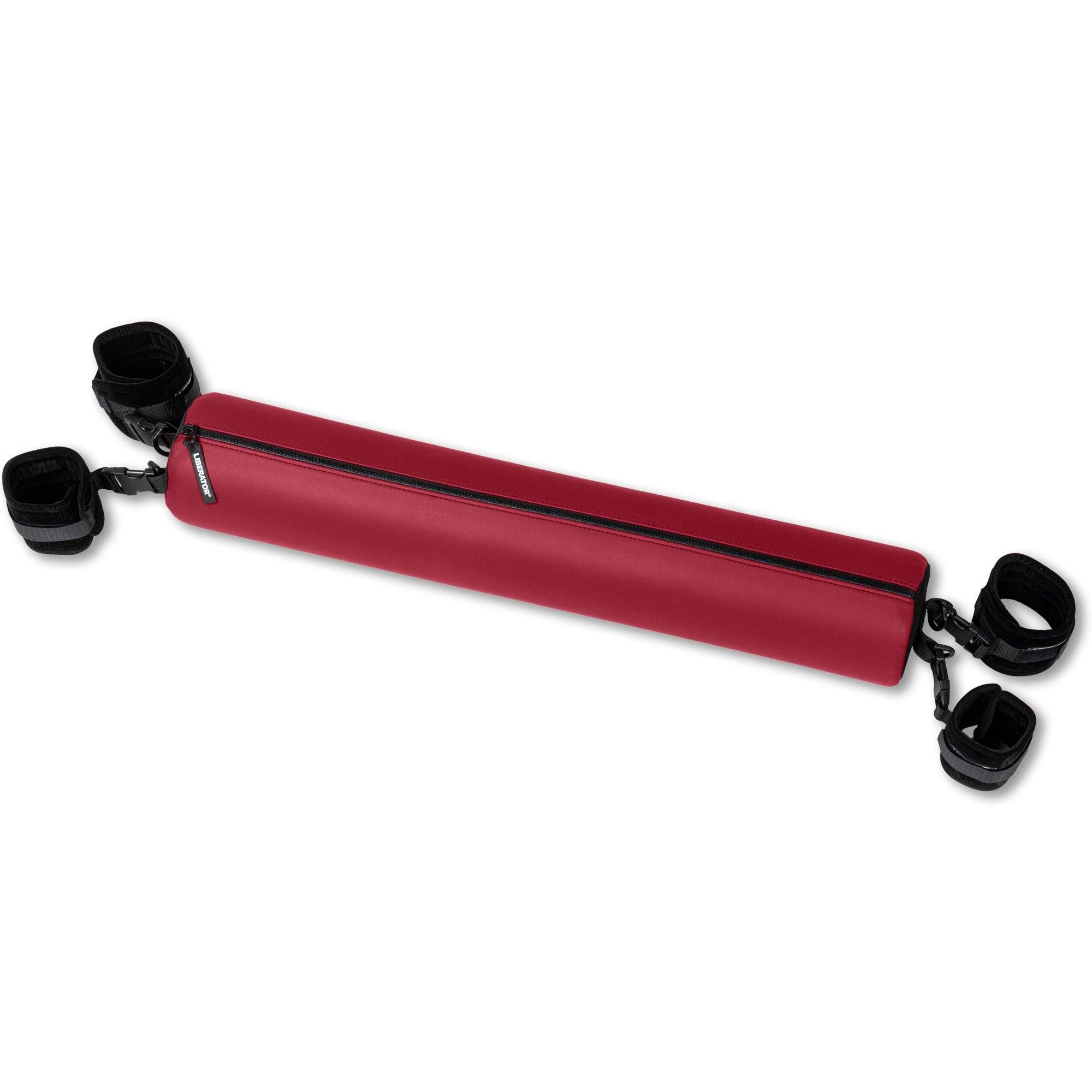Liberator Black Label Talea Padded Spreader Restraint Bar - With Microfiber Cuffs - Buy At Luxury Toy X - Free 3-Day Shipping