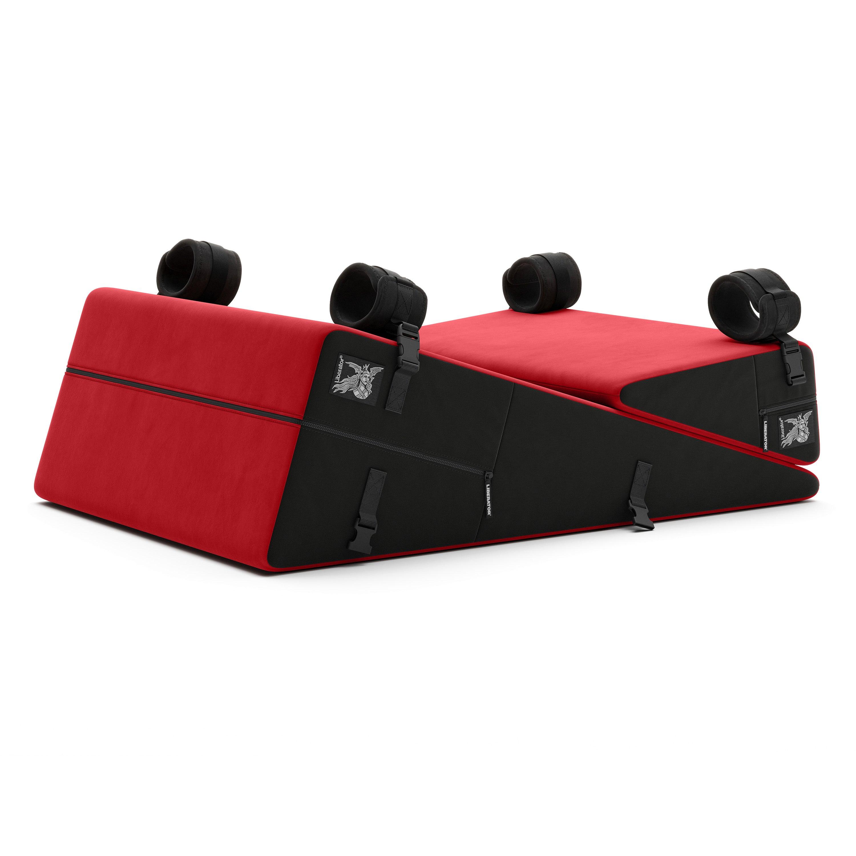 Liberator Black Label W/R Combo 24 w/Cuffs - Décor Velvet - Buy At Luxury Toy X - Free 3-Day Shipping