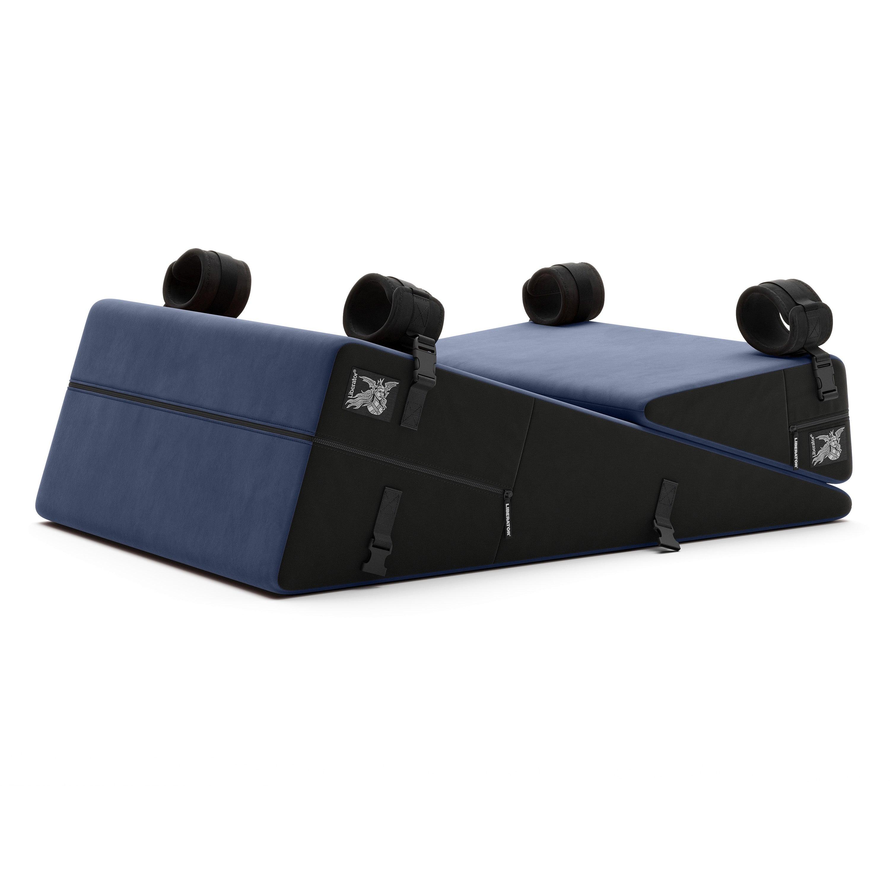 Liberator Black Label W/R Combo 24 w/Cuffs - Décor Velvet - Buy At Luxury Toy X - Free 3-Day Shipping