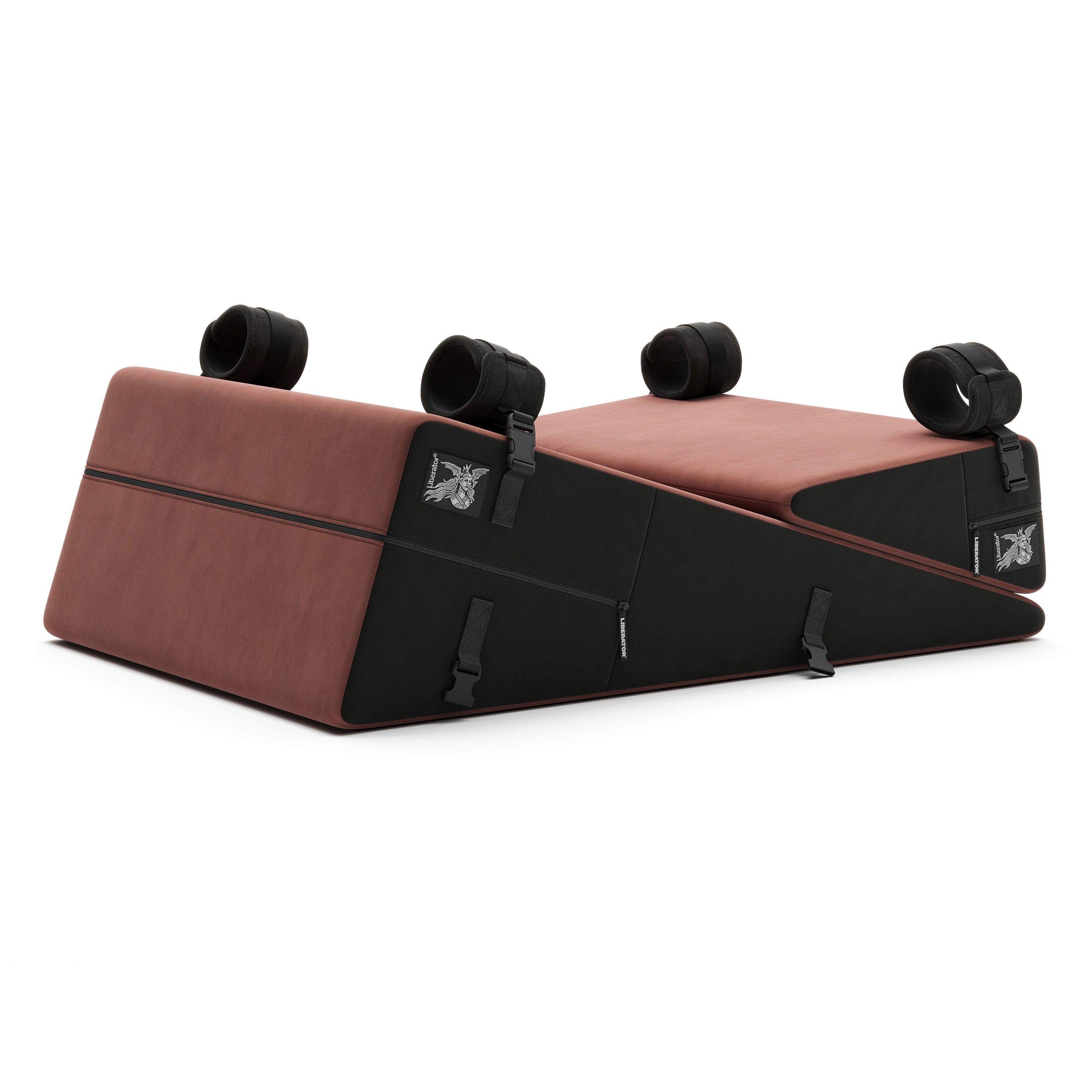 Liberator Black Label W/R Combo 24 w/Cuffs - Décor Velvet - Buy At Luxury Toy X - Free 3-Day Shipping
