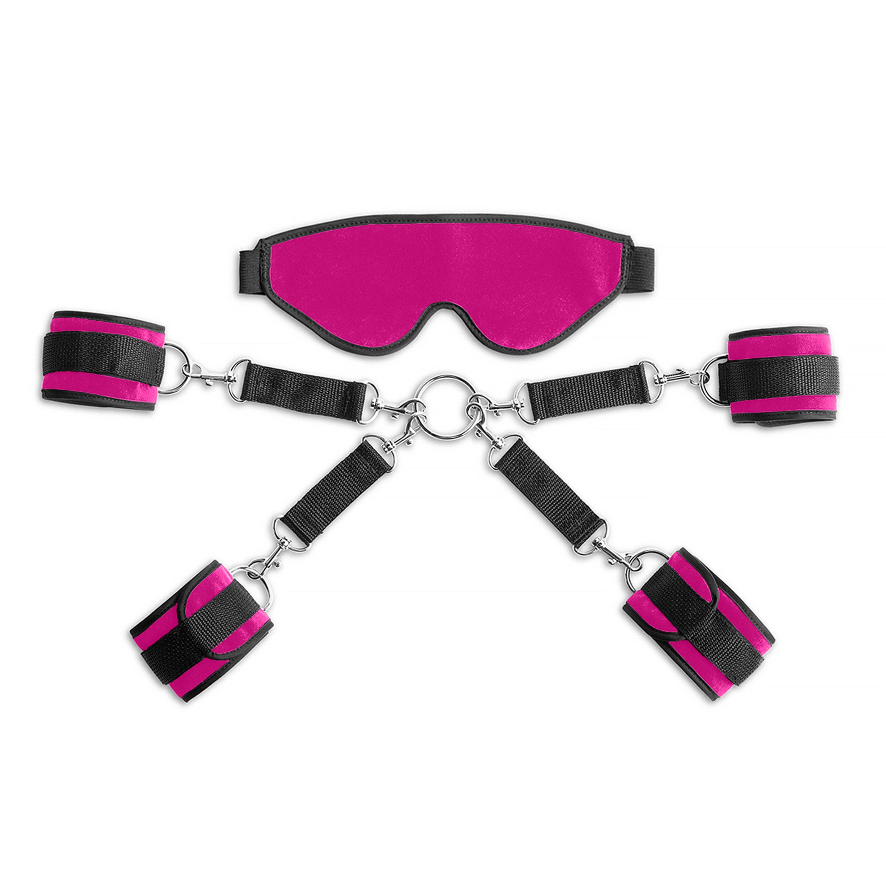Liberator Bond Deluxe Cuff and Blindfold Kit - Buy At Luxury Toy X - Free 3-Day Shipping