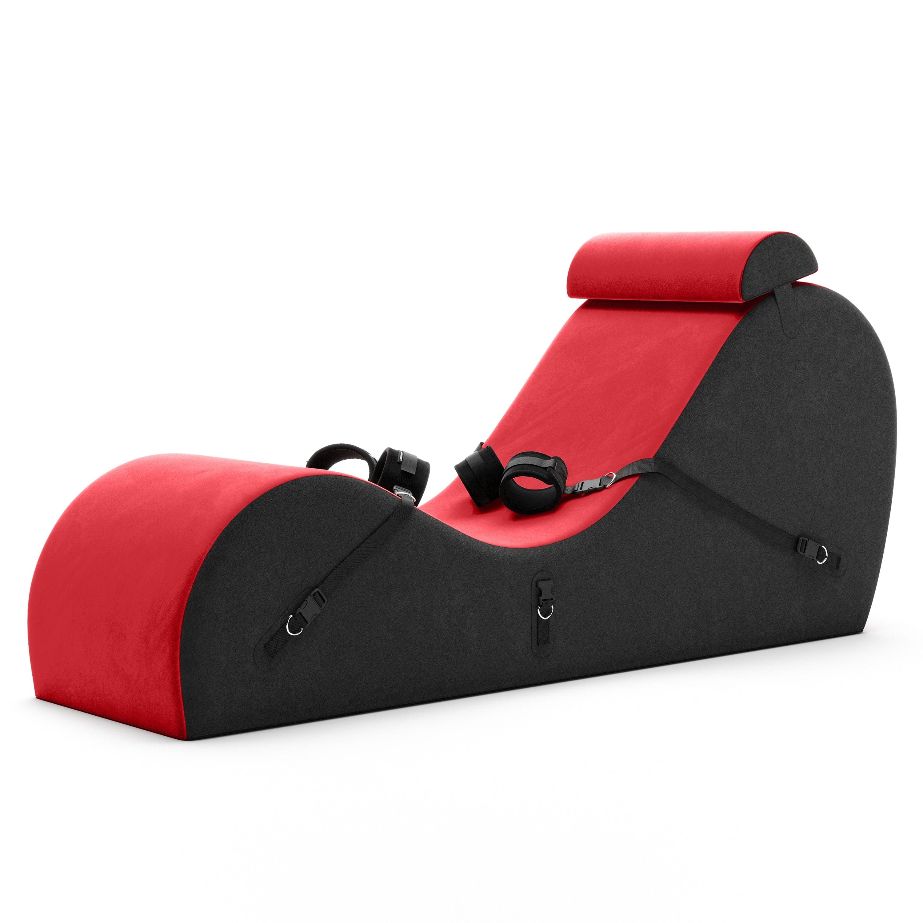 Liberator Cello Chaise Valkyrie Edition - Velvish/Microloop with Microfiber Cuff Kit, Microvelvet - Buy At Luxury Toy X - Free 3-Day Shipping