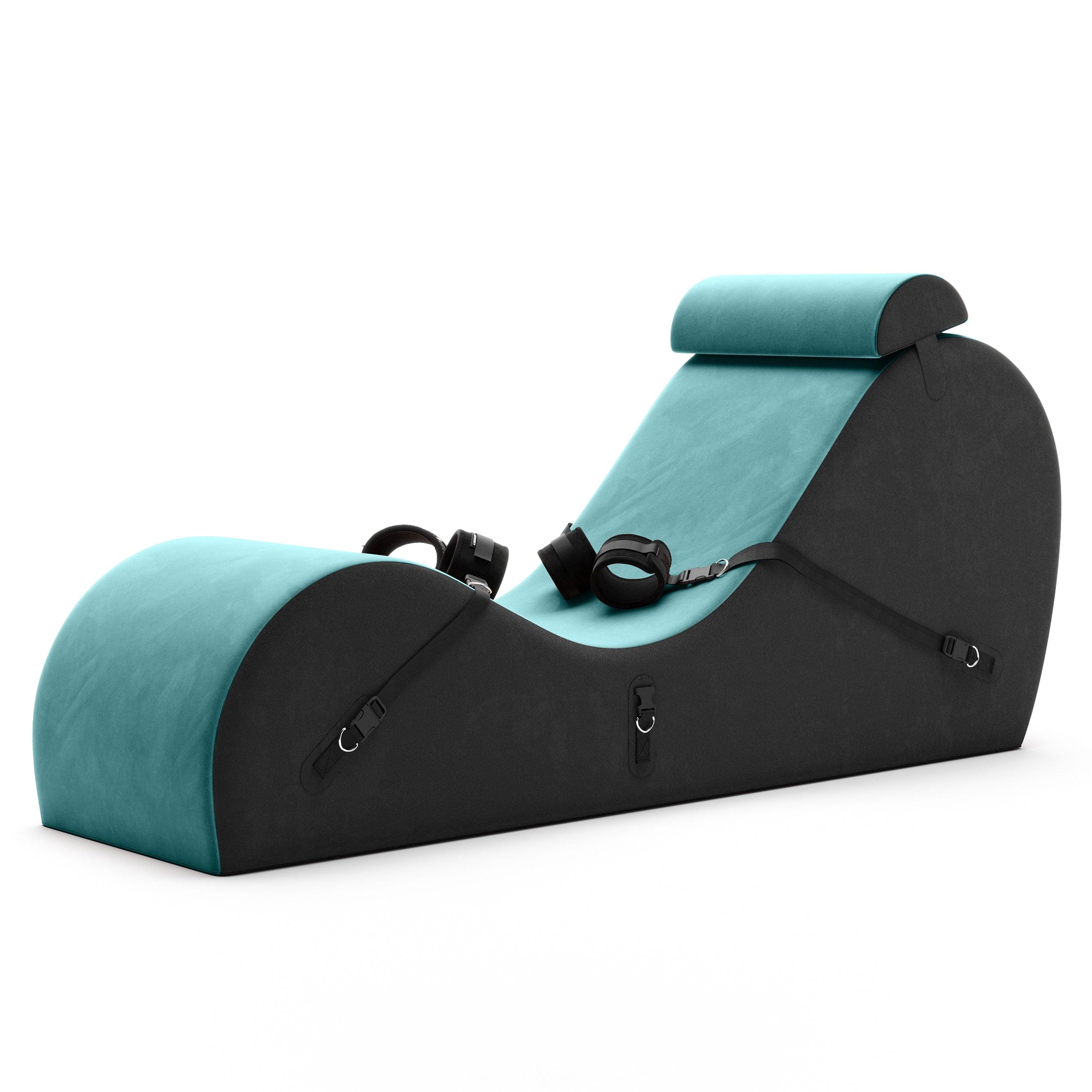 Liberator Cello Chaise Valkyrie Edition - Velvish/Microloop with Microfiber Cuff Kit, Microvelvet - Buy At Luxury Toy X - Free 3-Day Shipping