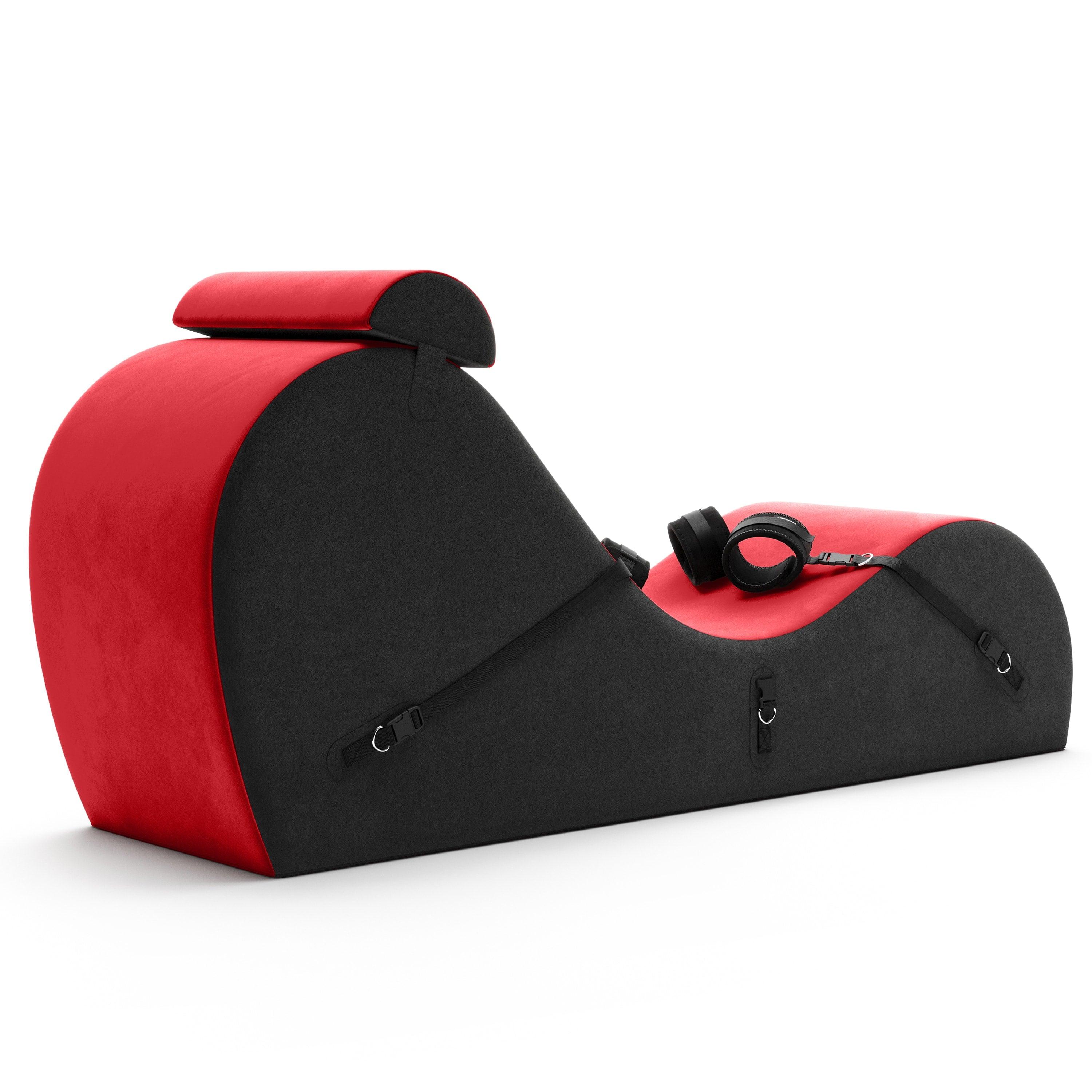 Liberator Cello Chaise Valkyrie Edition - Velvish/Microloop with Microfiber Cuff Kit, Microvelvet - Buy At Luxury Toy X - Free 3-Day Shipping