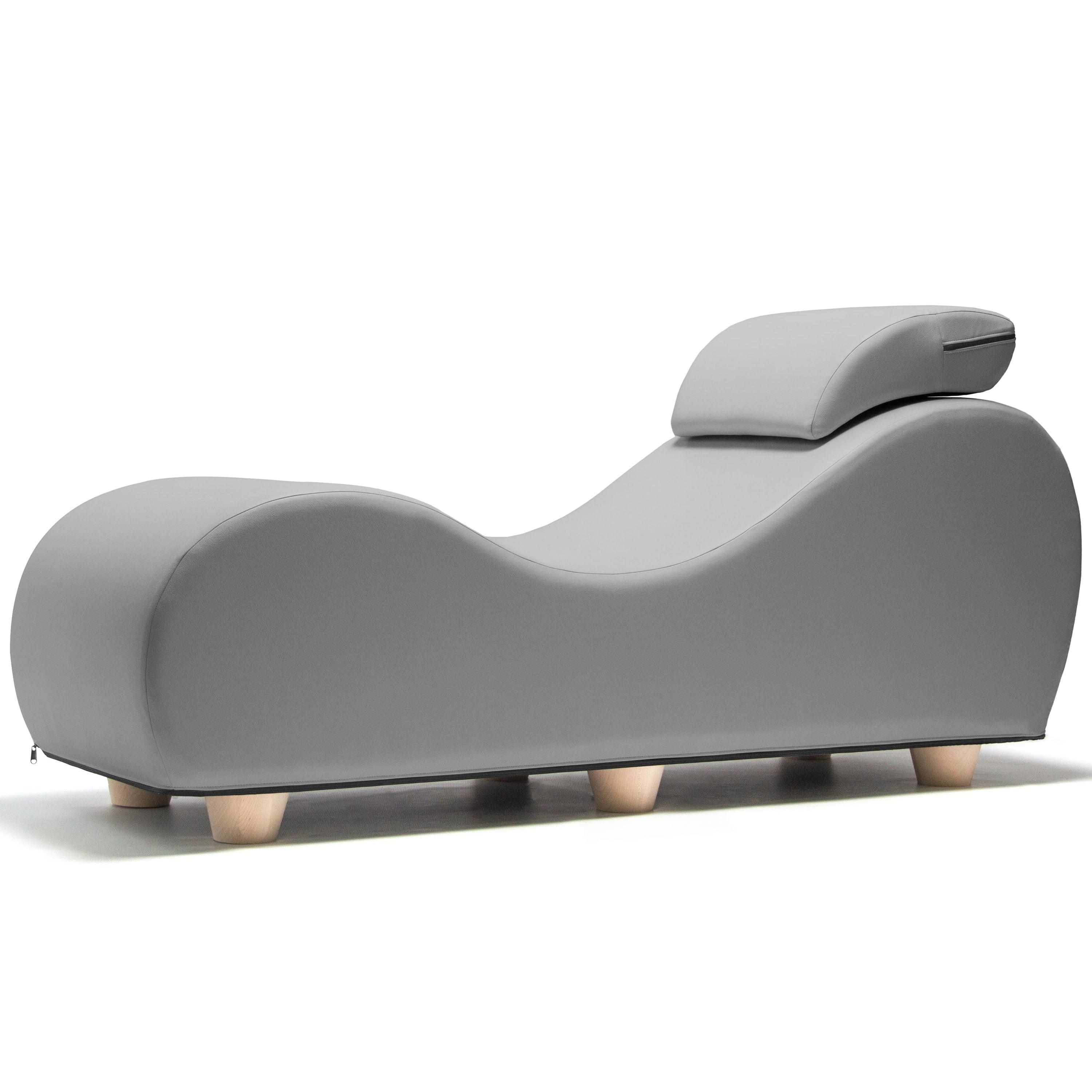 Liberator Esse Chaise II Luxurious Sex Chaise w/ Wood Feet - Buy At Luxury Toy X - Free 3-Day Shipping