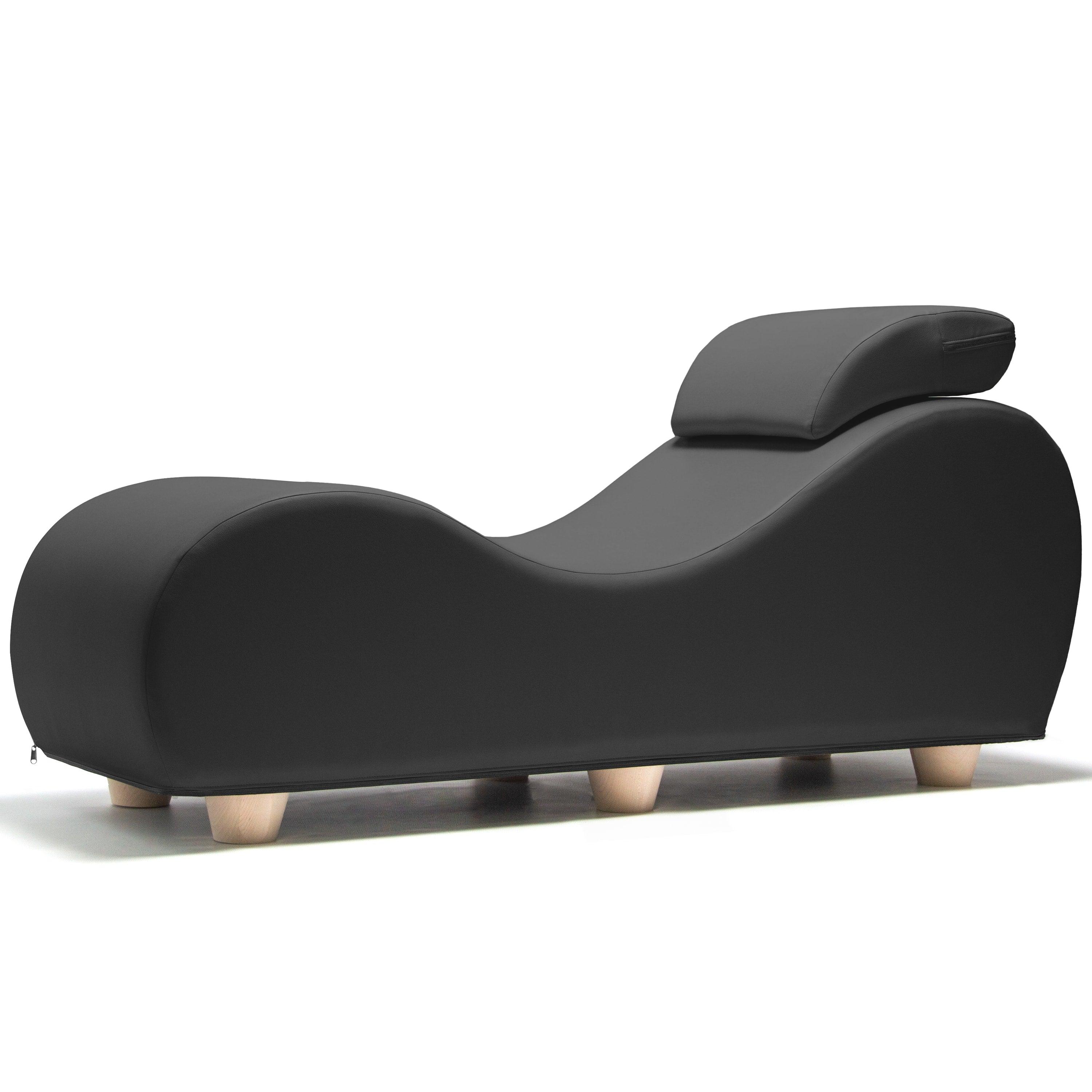 Liberator Esse Chaise II Luxurious Sex Chaise w/ Wood Feet - Buy At Luxury Toy X - Free 3-Day Shipping