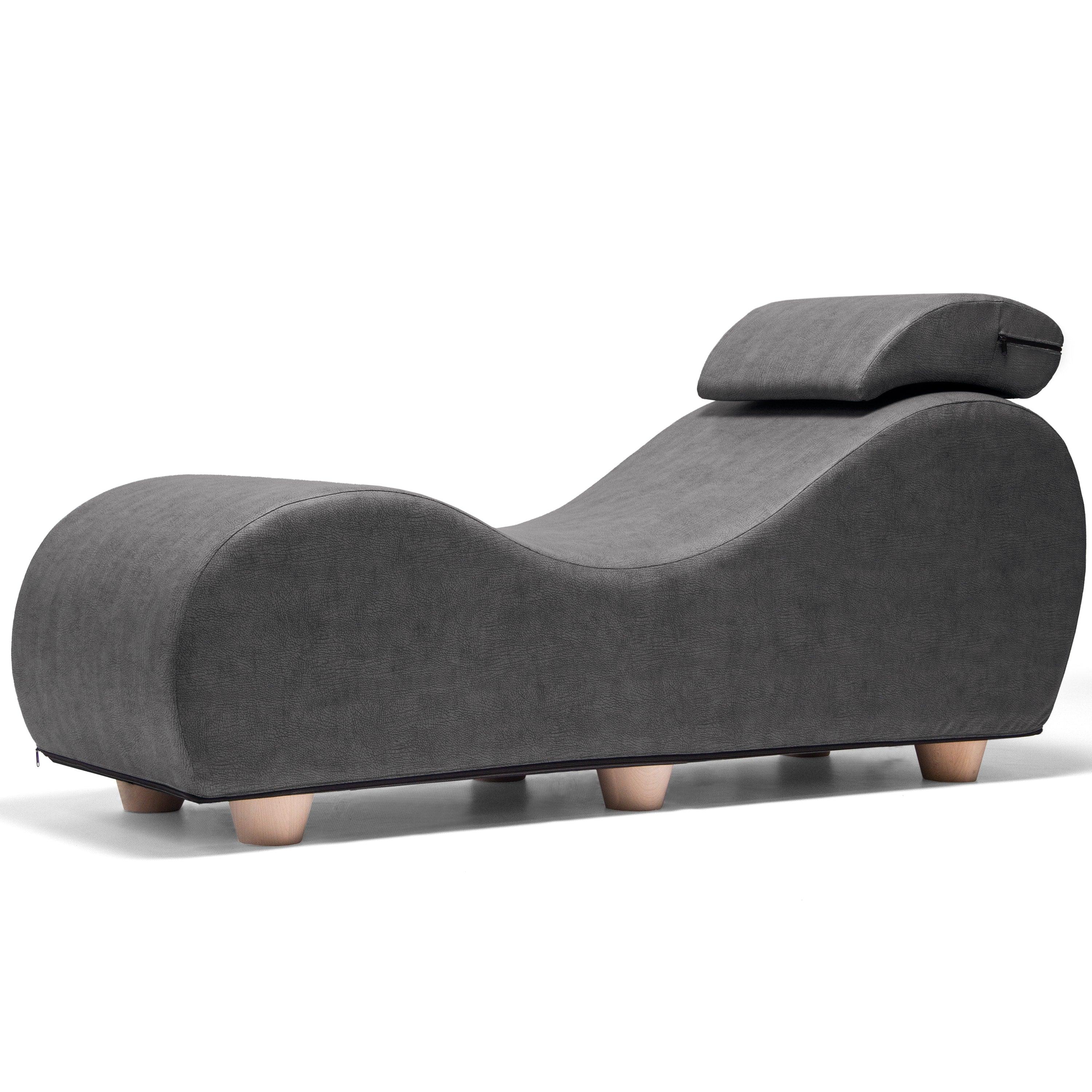 Liberator Esse Chaise II Luxurious Sex Chaise w/ Wood Feet - Buy At Luxury Toy X - Free 3-Day Shipping
