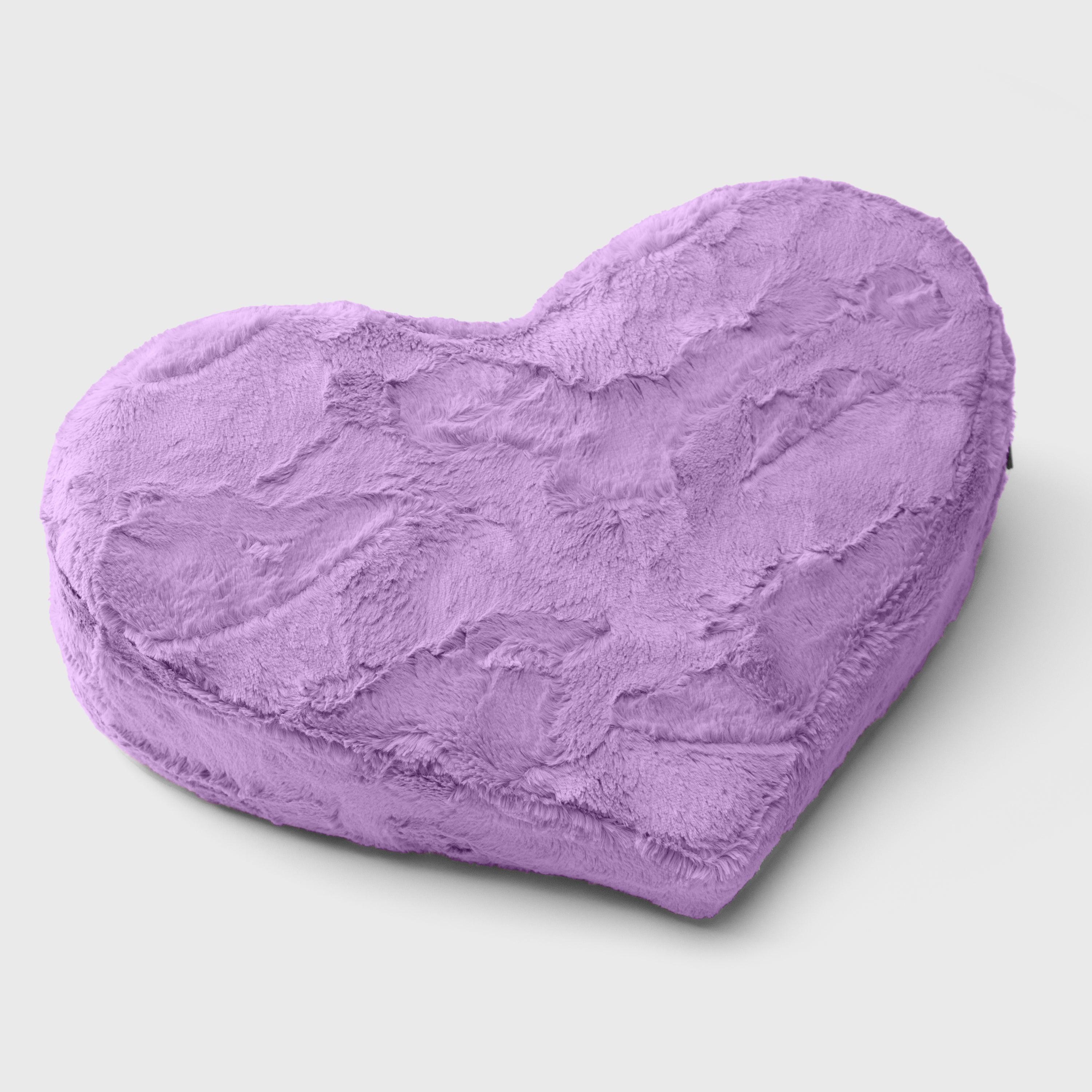 Liberator Heart Wedge Sensual Positioning Pillow - Faux Fur - Buy At Luxury Toy X - Free 3-Day Shipping