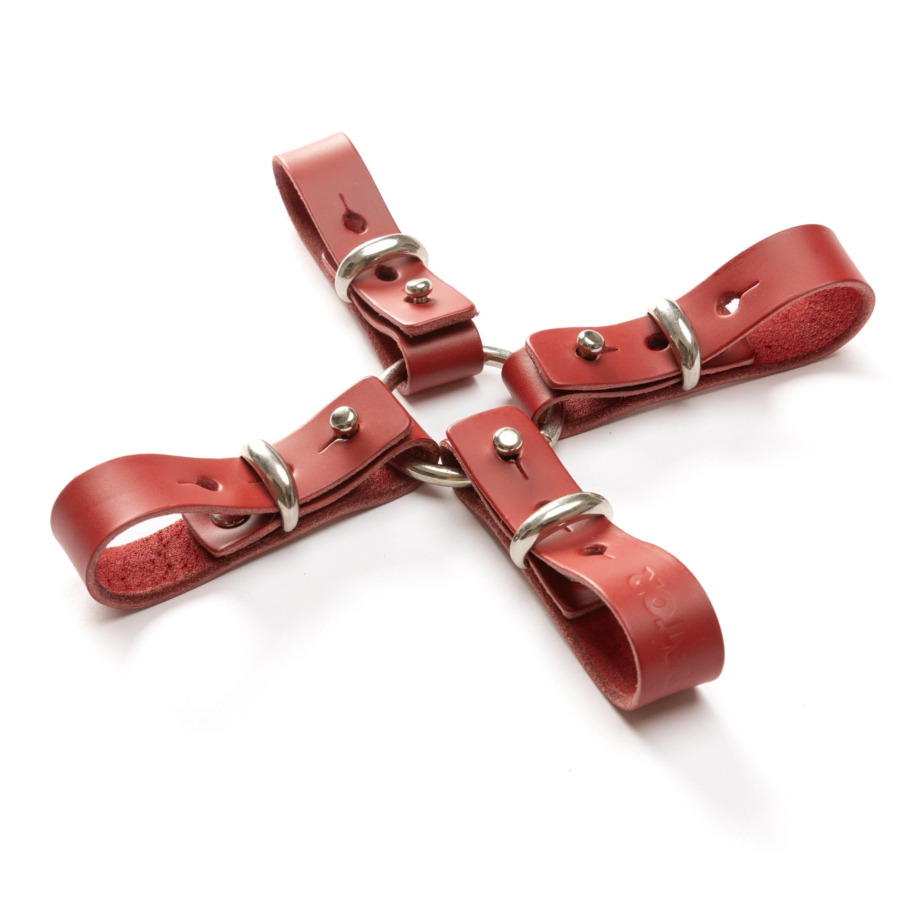 Liberator Leather Elocia Hogtie for Bondage Cuff Play - Buy At Luxury Toy X - Free 3-Day Shipping