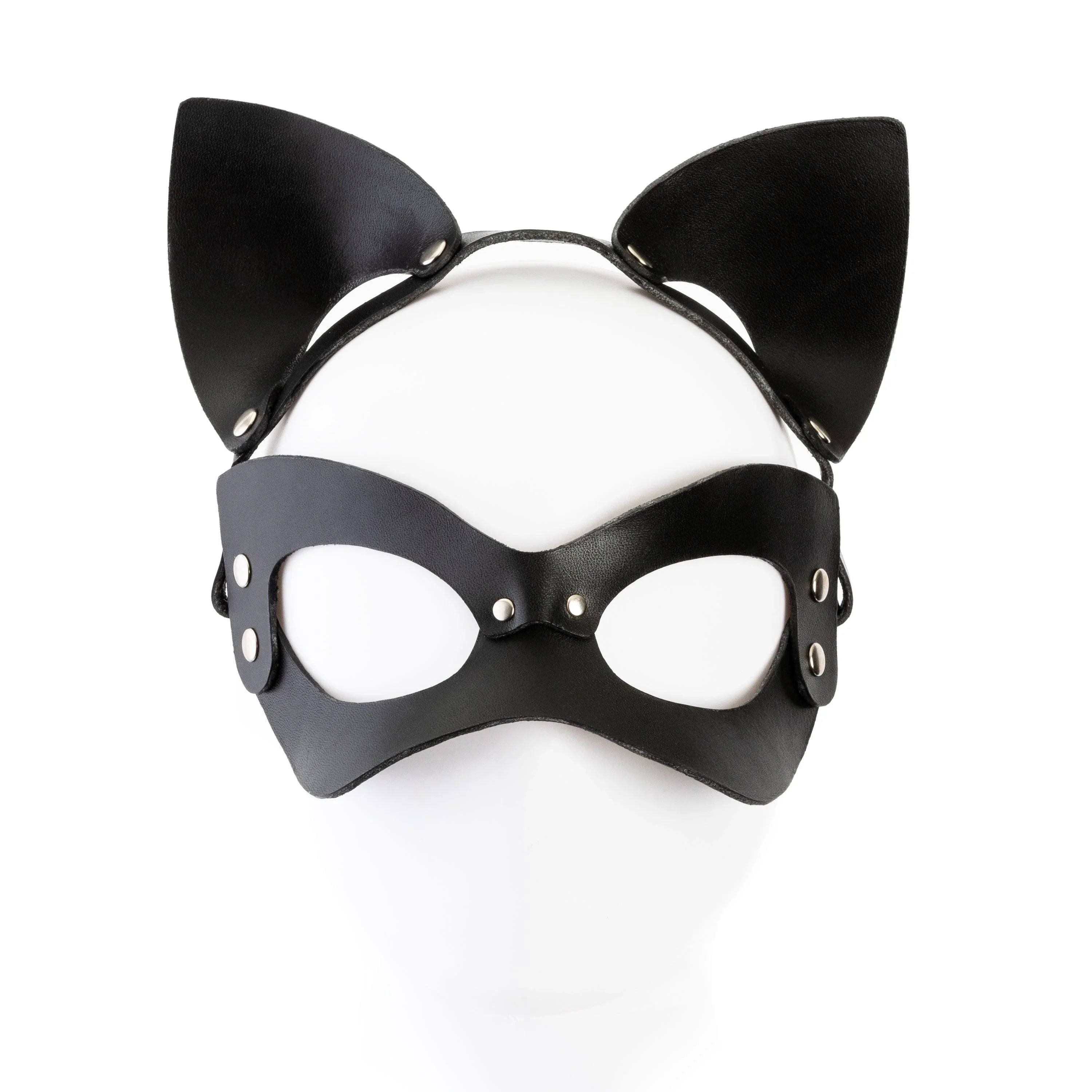 Liberator Leather Vienna Cat Eye and Ear Mask - Buy At Luxury Toy X - Free 3-Day Shipping
