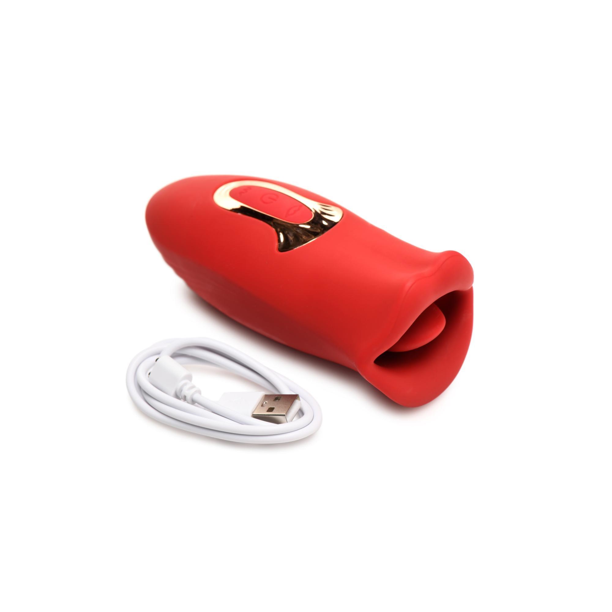 Lickgasm Lickgasm Kiss & Tell Mini Kissing & Vibrating Clitoral Stimulator - Buy At Luxury Toy X - Free 3-Day Shipping