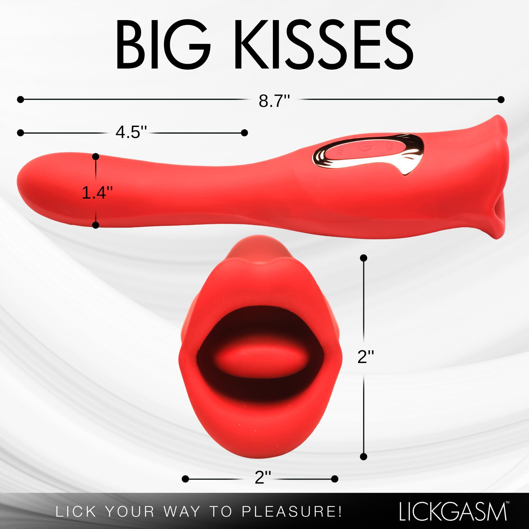 Lickgasm Lickgasm Kiss & Tell Pro Dual-Ended Kissing Vibrator - Buy At Luxury Toy X - Free 3-Day Shipping