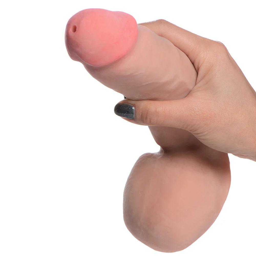Loadz Dual Density Squirting Dildo 8in - Buy At Luxury Toy X - Free 3-Day Shipping
