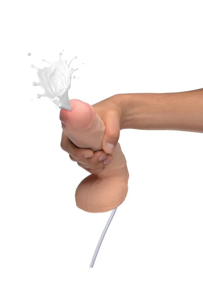 Loadz Dual Density Squirting Dildo - 9in - Buy At Luxury Toy X - Free 3-Day Shipping