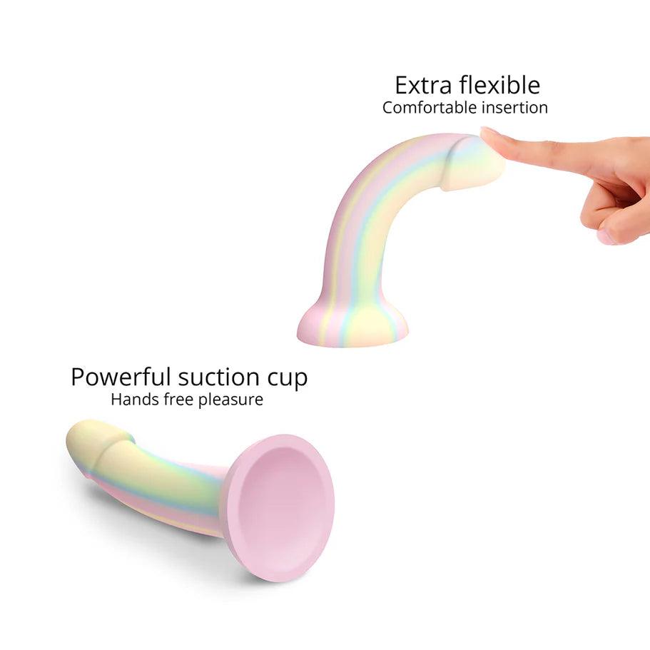 Love to Love Dildolls Fantasia Glow in the Dark 7 in. Silicone Dildo - Buy At Luxury Toy X - Free 3-Day Shipping