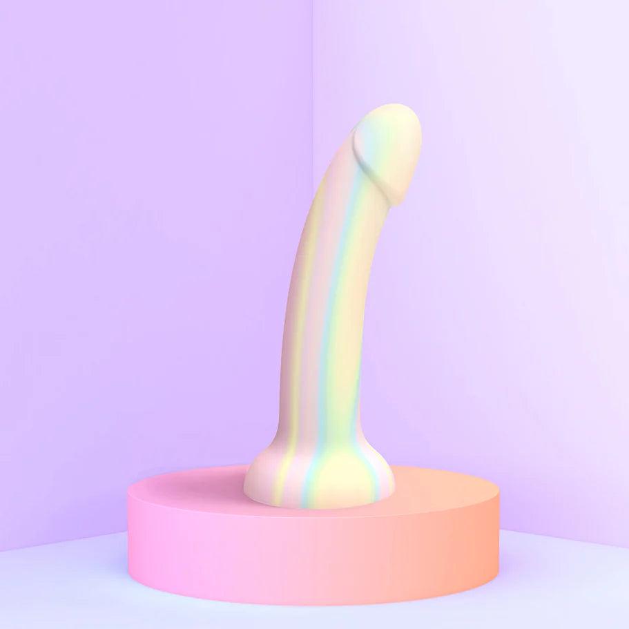Love to Love Dildolls Fantasia Glow in the Dark 7 in. Silicone Dildo - Buy At Luxury Toy X - Free 3-Day Shipping