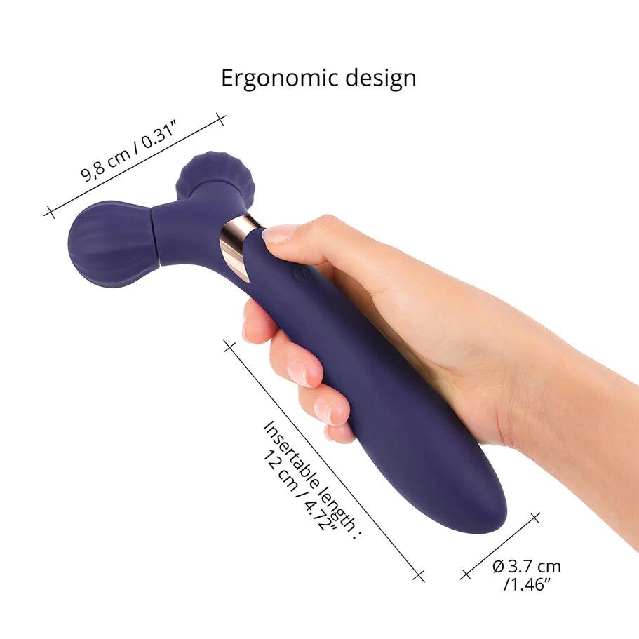 Love to Love Fireball Rechargeable Dual Ended Silicone Body Massager & Vibrator - Buy At Luxury Toy X - Free 3-Day Shipping