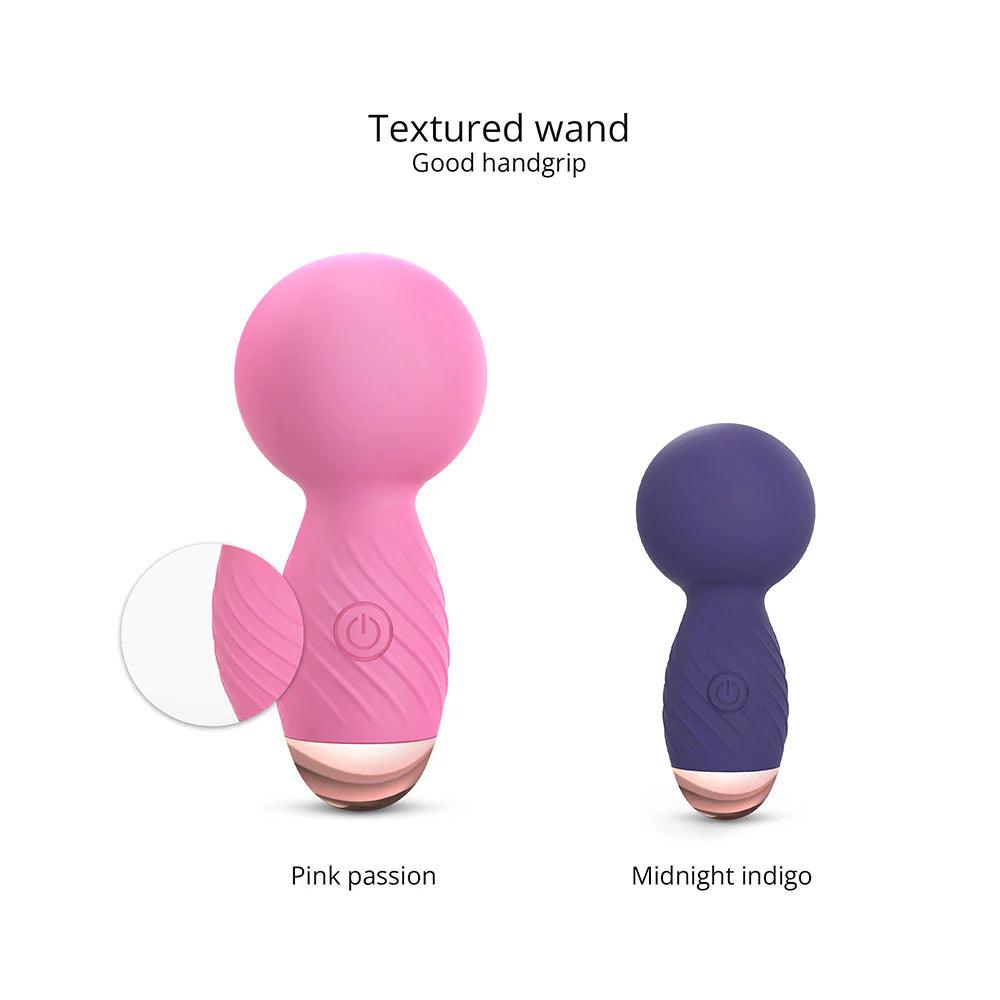 Love to Love Itsy Bitsy Rechargeable Silicone Mini Wand Vibrator - Buy At Luxury Toy X - Free 3-Day Shipping