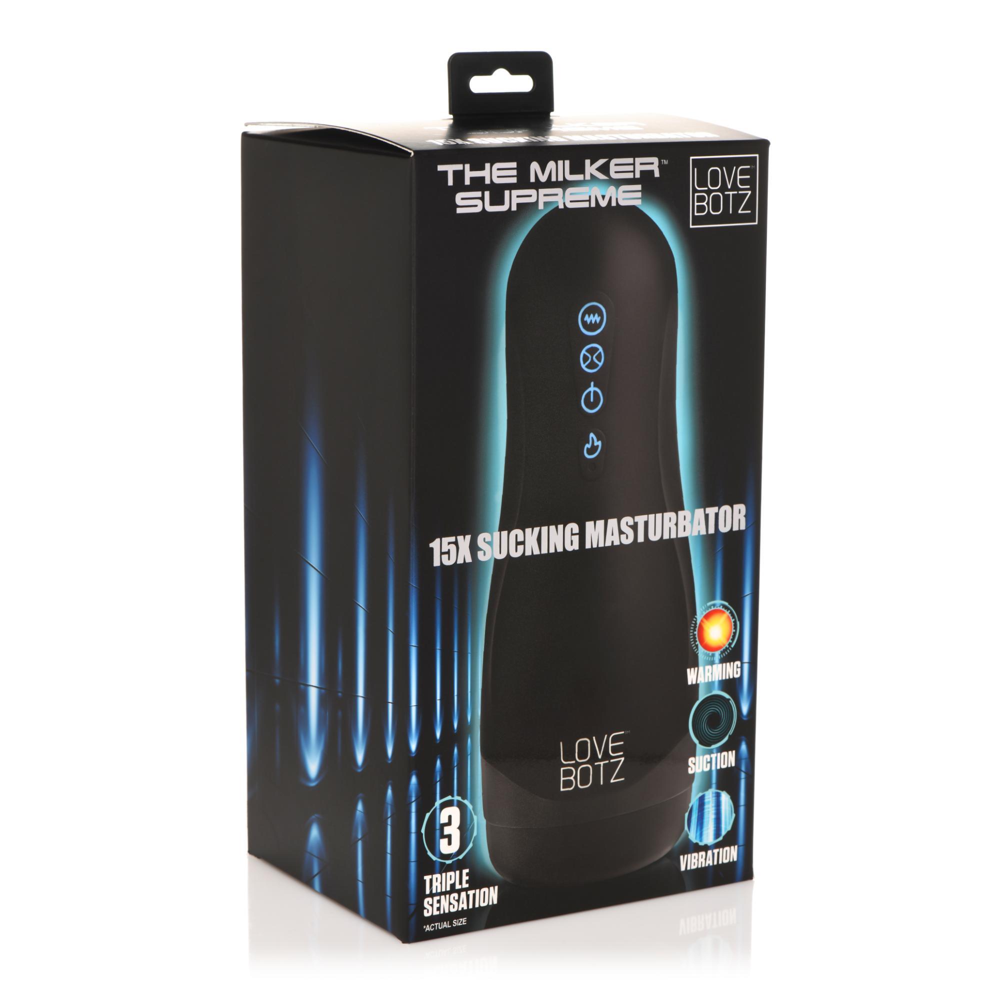 Lovebotz Auto Milker 15X Sucking Masturbator - Buy At Luxury Toy X - Free 3-Day Shipping