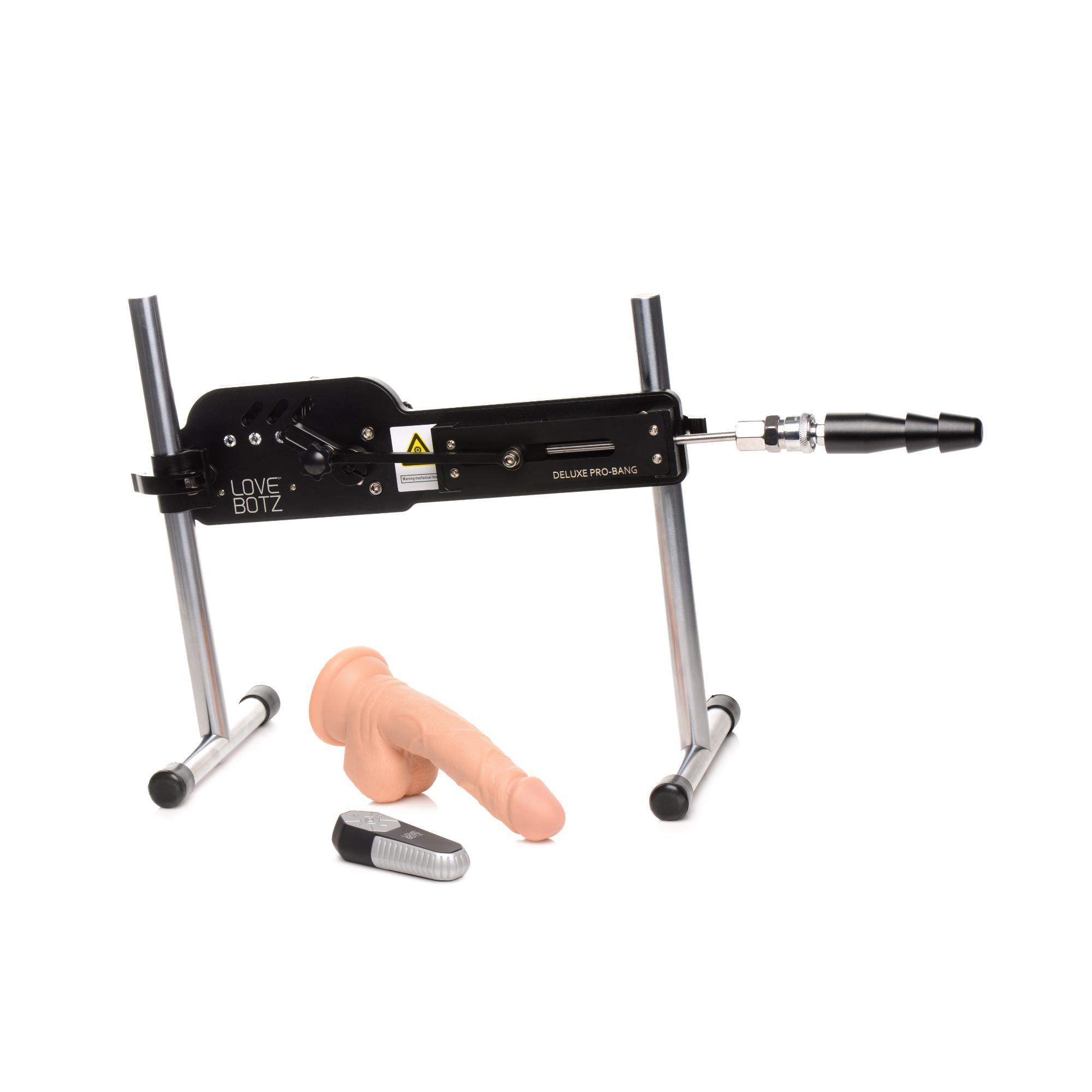LoveBotz Deluxe Pro-Bang Sex Machine w/ Remote Control - Buy At Luxury Toy X - Free 3-Day Shipping