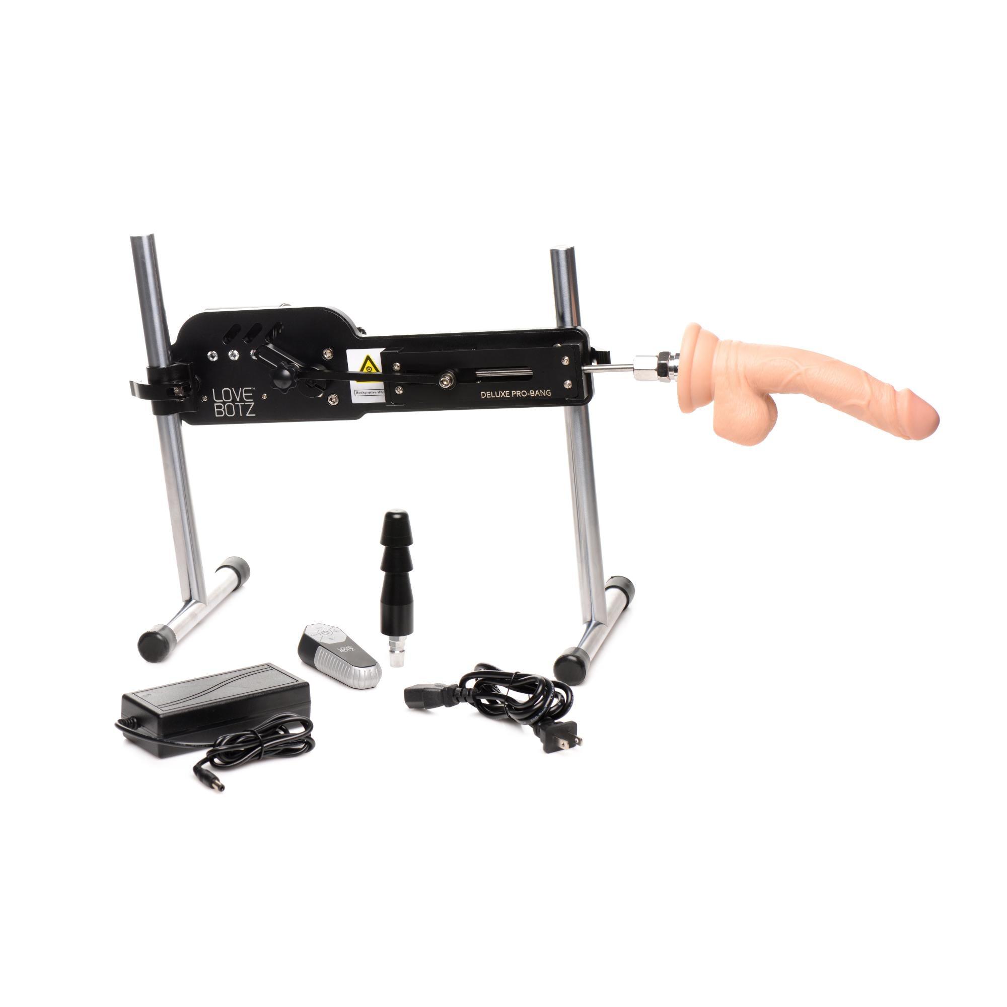 LoveBotz Deluxe Pro-Bang Sex Machine w/ Remote Control - Buy At Luxury Toy X - Free 3-Day Shipping