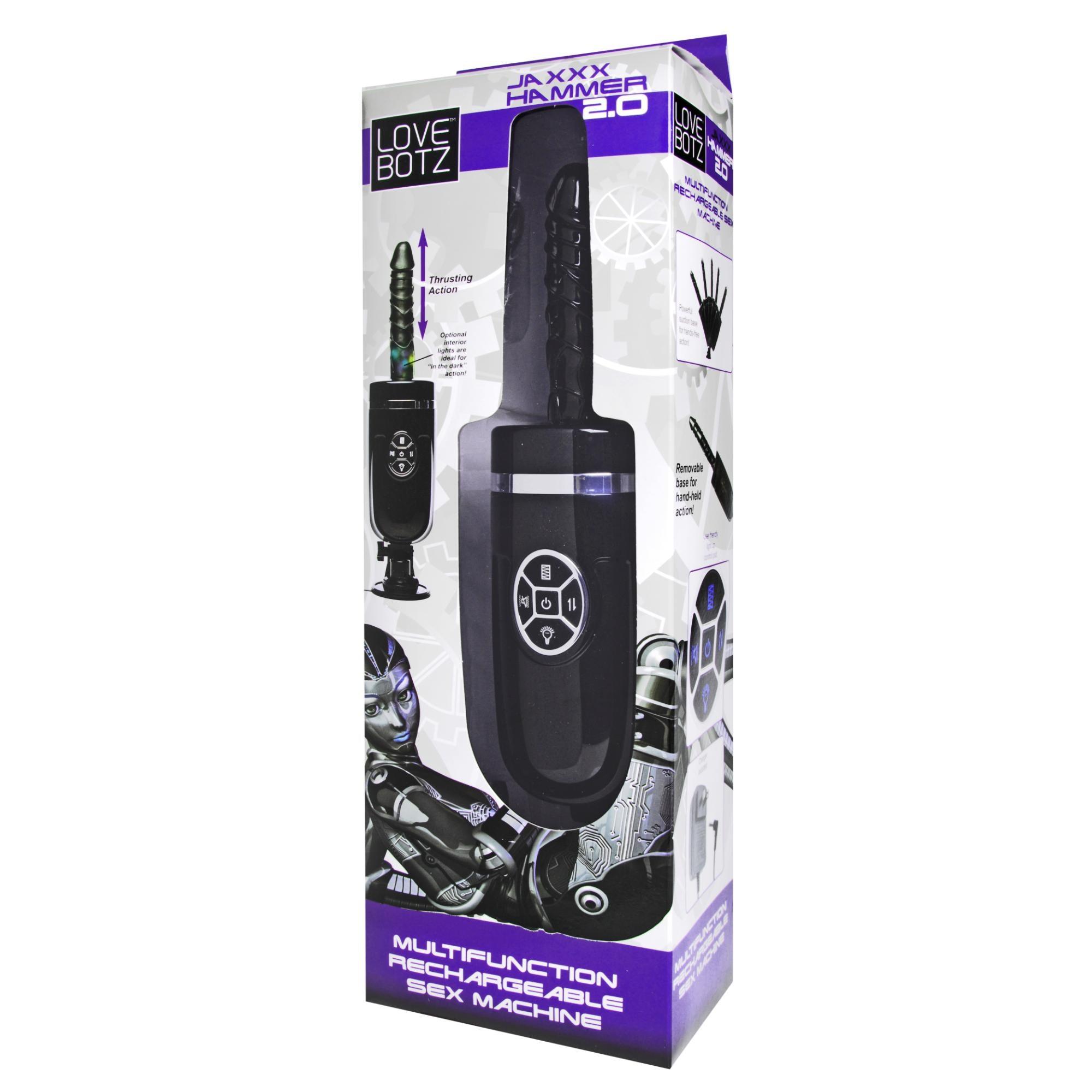 Lovebotz Jaxxx Hammer 2.0 Multifunction Rechargeable Sex Machine - Buy At Luxury Toy X - Free 3-Day Shipping