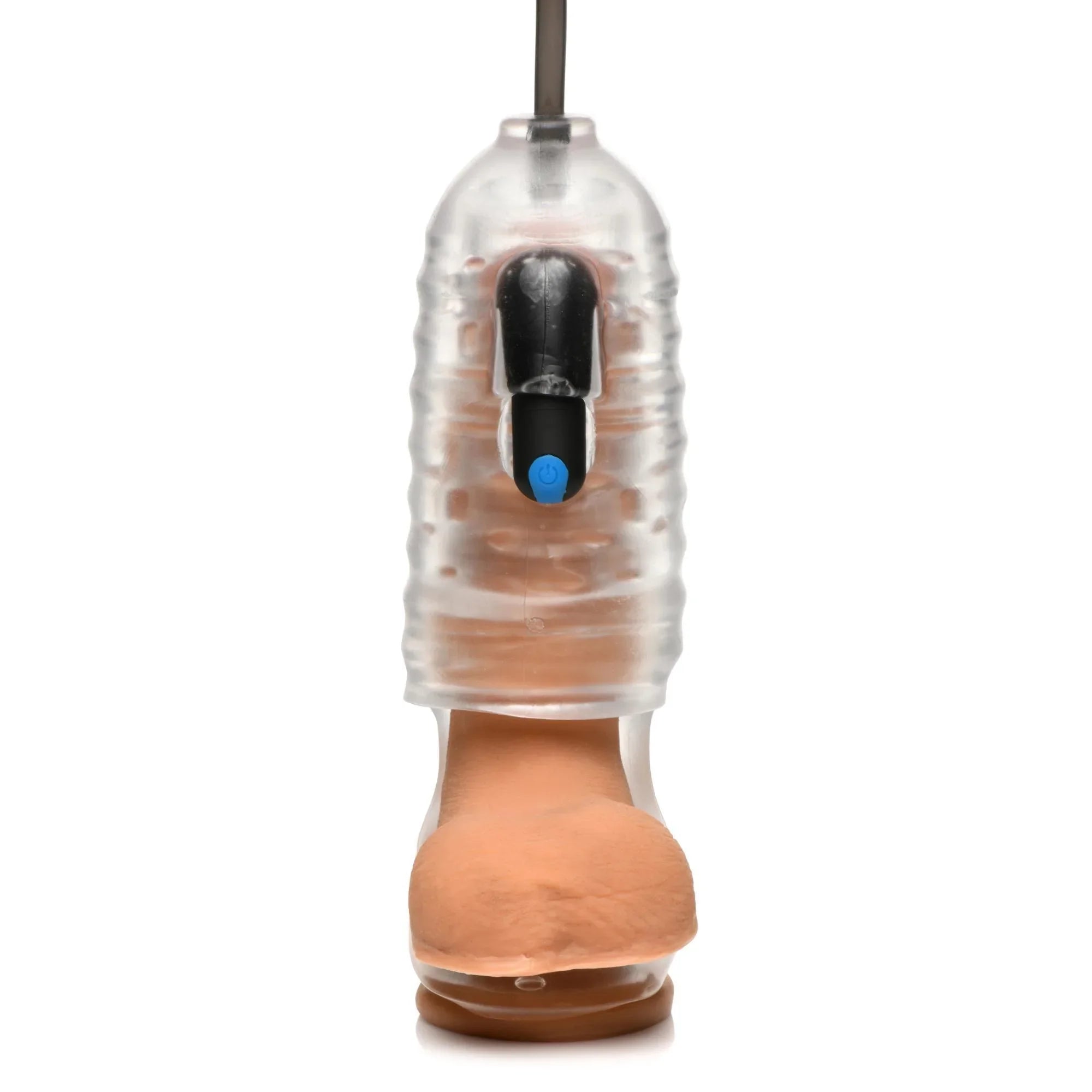 LoveBotz Milker TPE Masturbator w/ Ball Strap LoveBotz Milker TPE Masturbator w/ Ball Strap