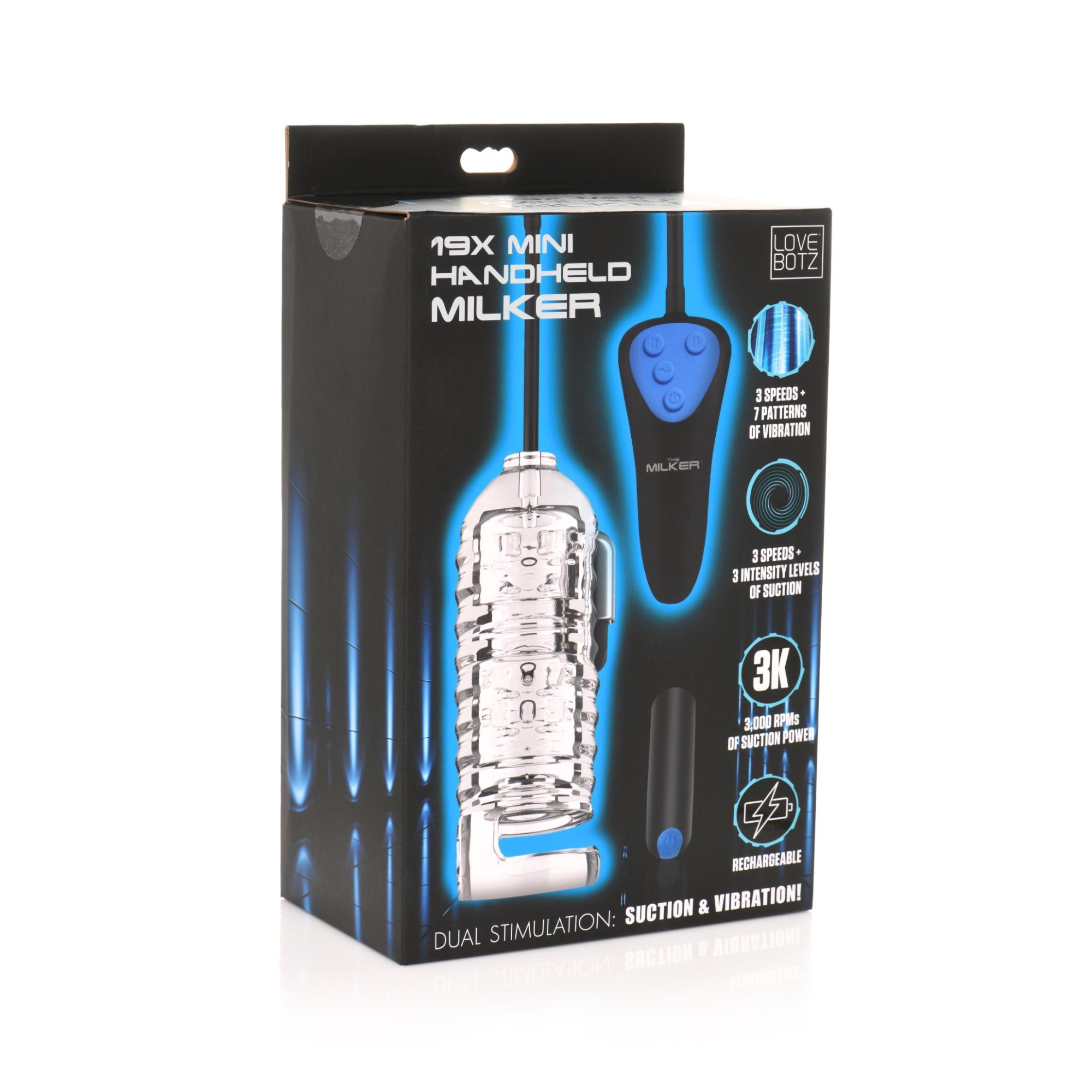 LoveBotz Mini Handheld Milker - Buy At Luxury Toy X - Free 3-Day Shipping