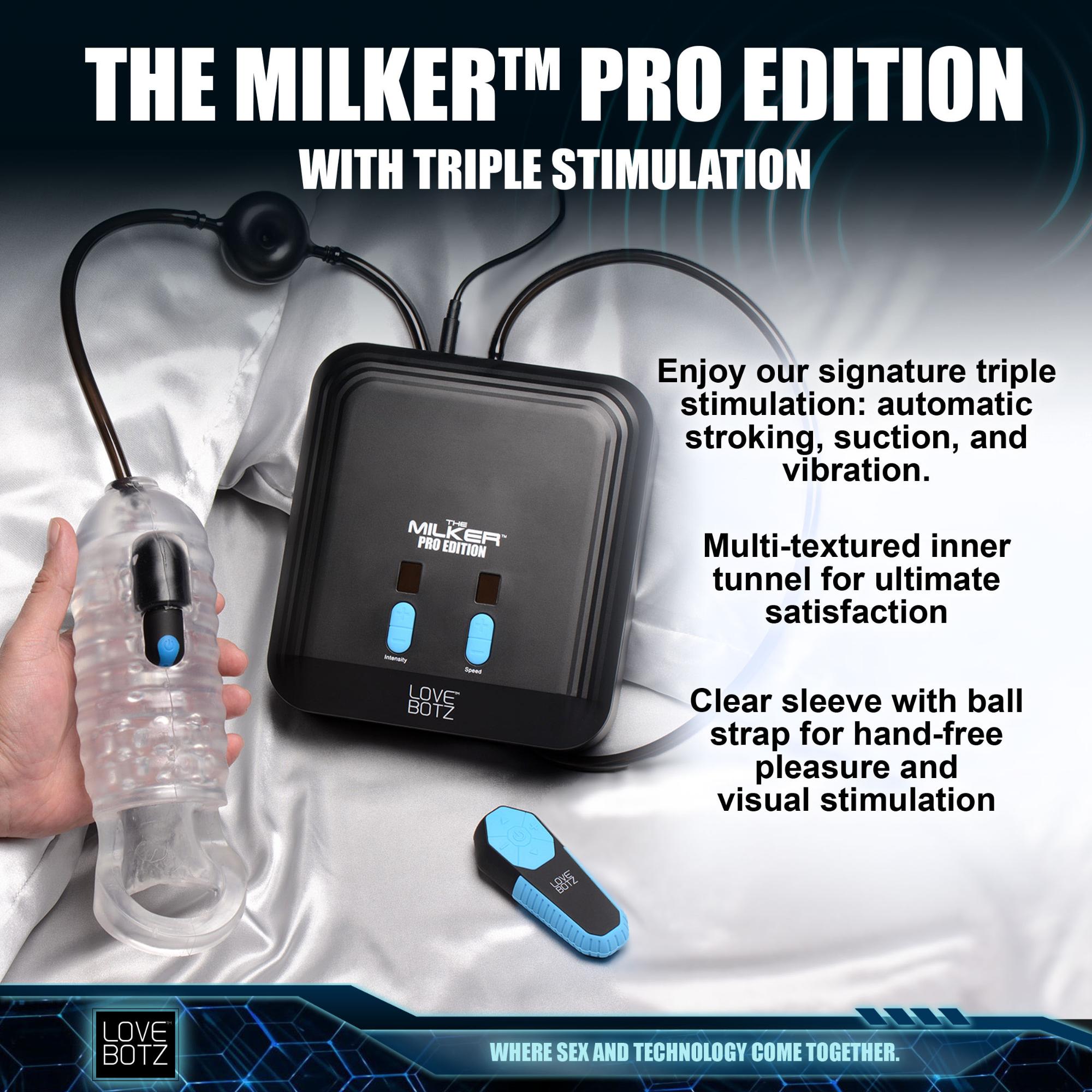 Lovebotz The Milker Pro Edition - Buy At Luxury Toy X - Free 3-Day Shipping
