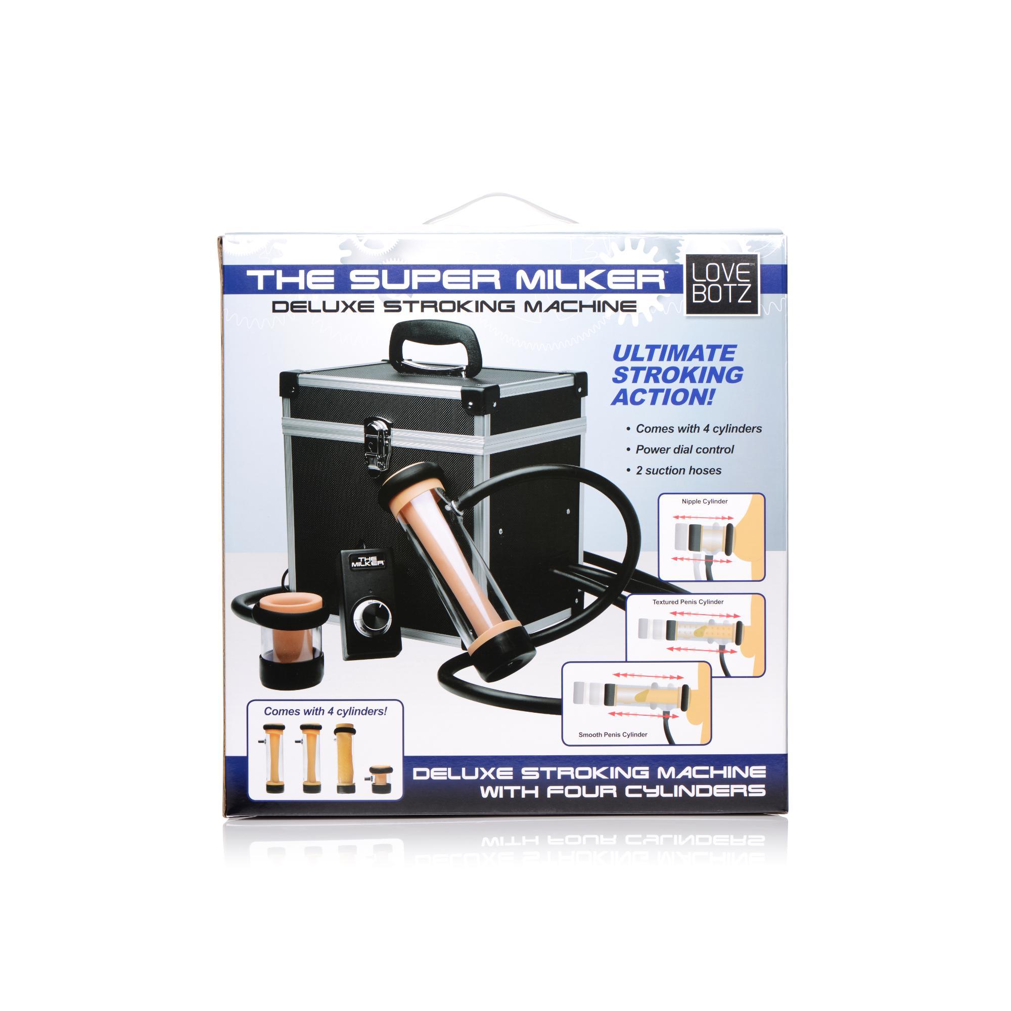 Lovebotz The Super Milker Deluxe Stroking Machine - Buy At Luxury Toy X - Free 3-Day Shipping