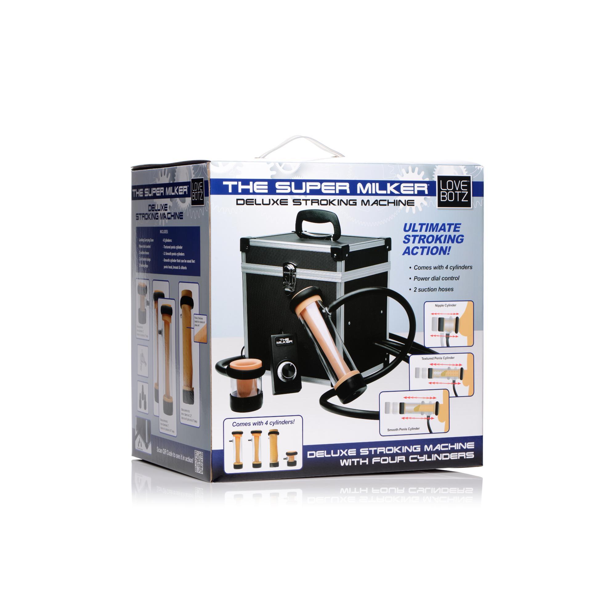 Lovebotz The Super Milker Deluxe Stroking Machine - Buy At Luxury Toy X - Free 3-Day Shipping