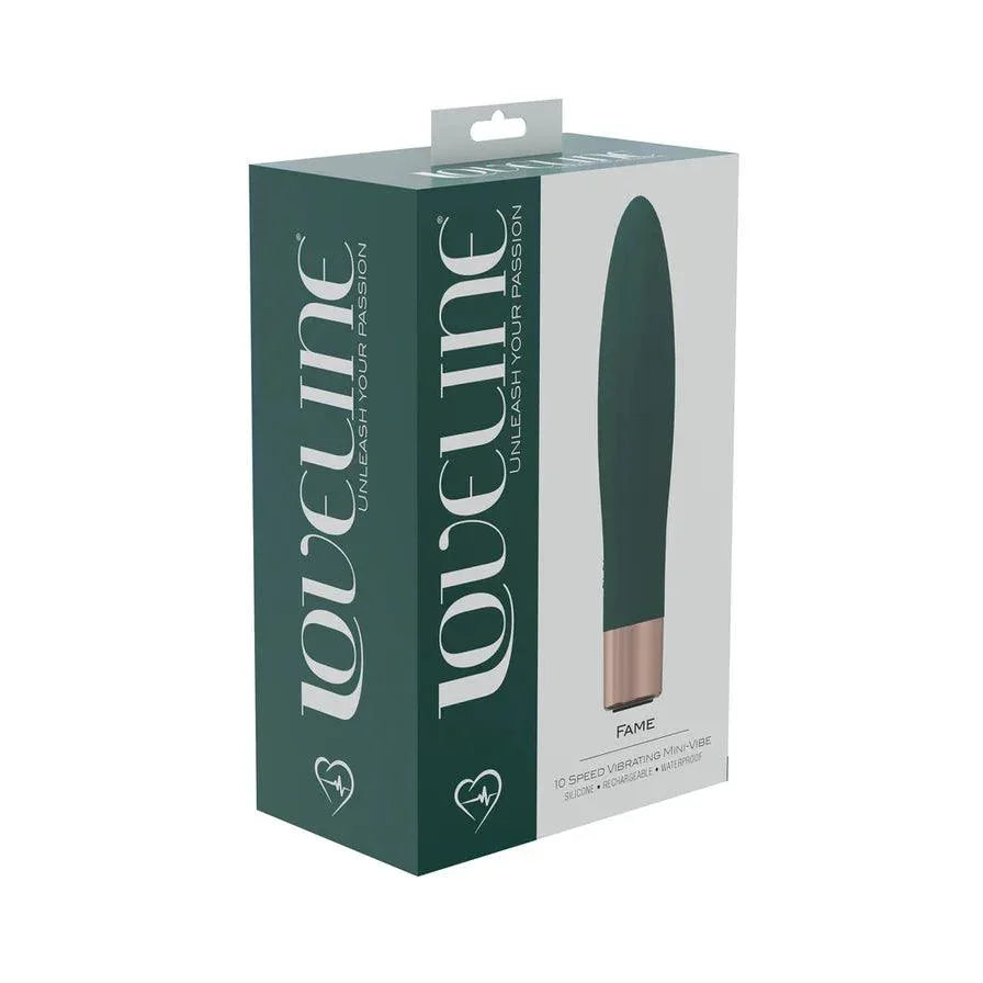 LoveLine Fame 10 Speed Mini-Vibe Silicone Rechargeable Waterproof - Buy At Luxury Toy X - Free 3-Day Shipping