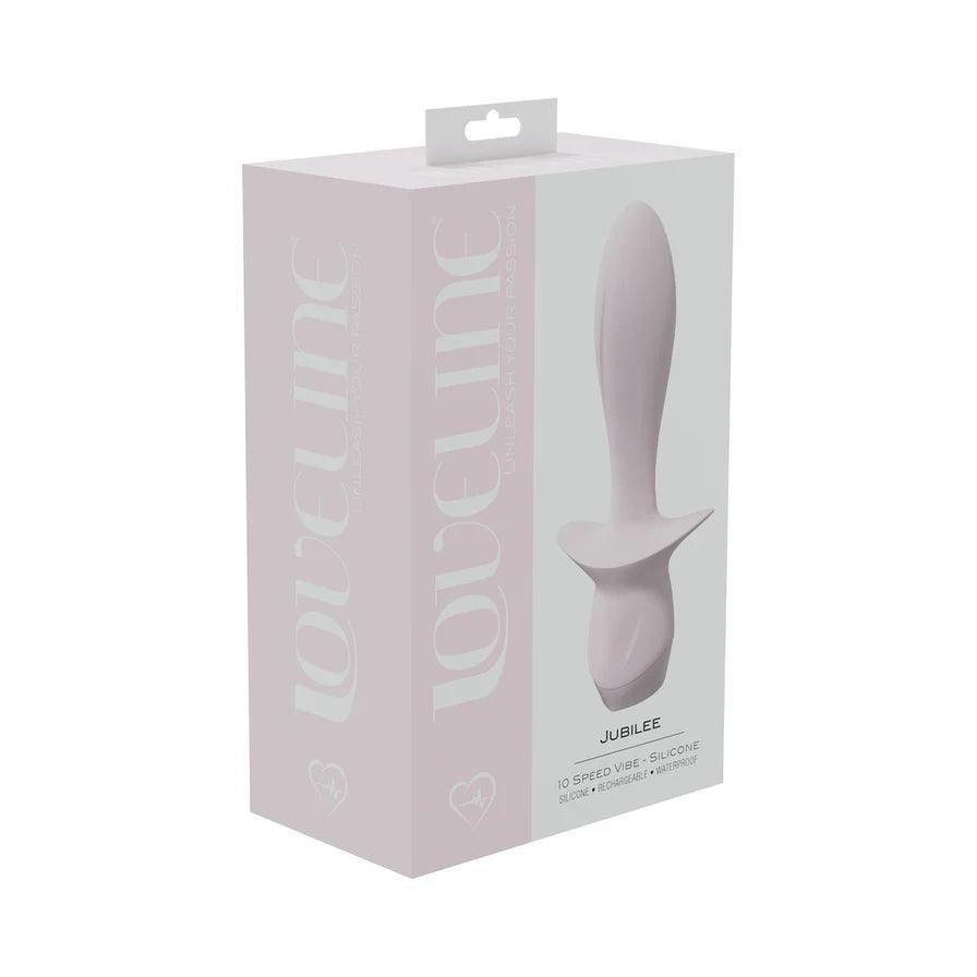 LoveLine Jubilee 10 Speed Vibe Silicone Rechargeable Waterproof - Buy At Luxury Toy X - Free 3-Day Shipping