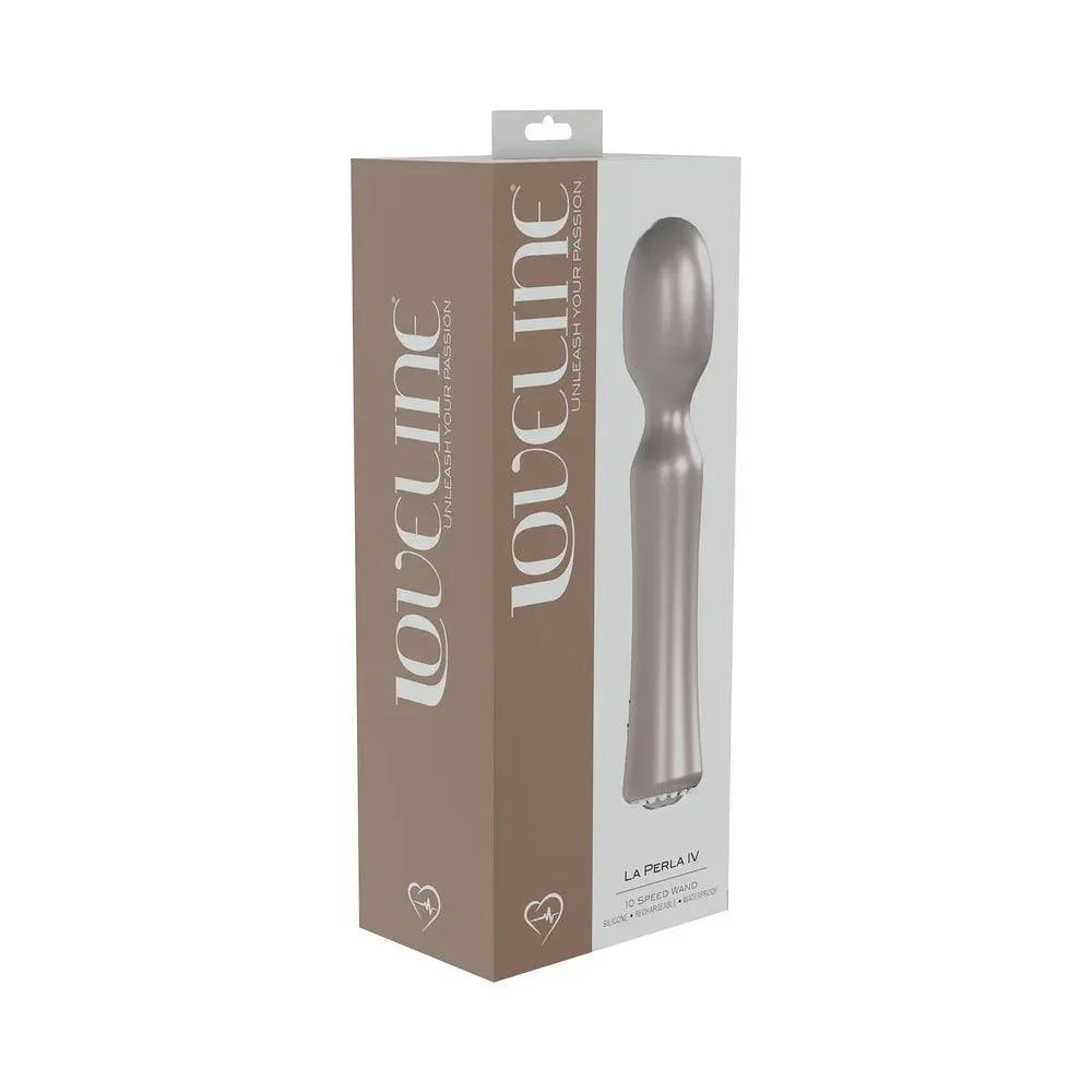 LoveLine La Perla IV Rechargeable Silicone Wand - Buy At Luxury Toy X - Free 3-Day Shipping