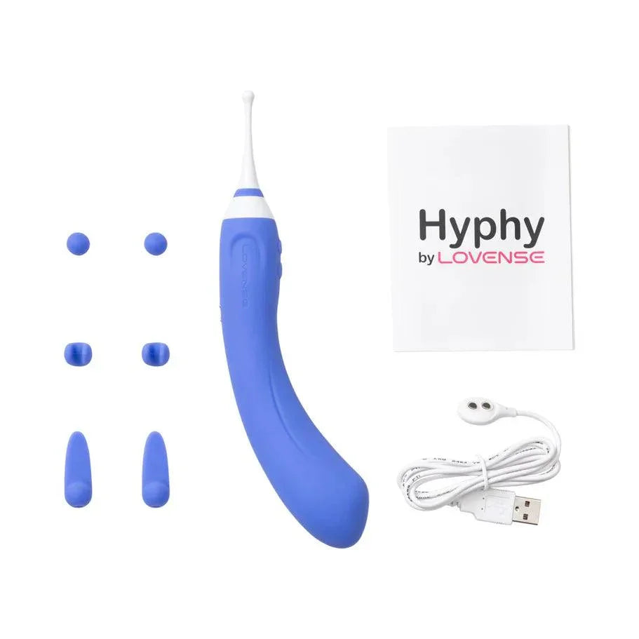 Lovense Hyphy Bluetooth Remote-Controlled Dual-End Vibrator Clitoral a Lovense Hyphy Bluetooth Remote-Controlled Dual-End Vibrator Clitoral a