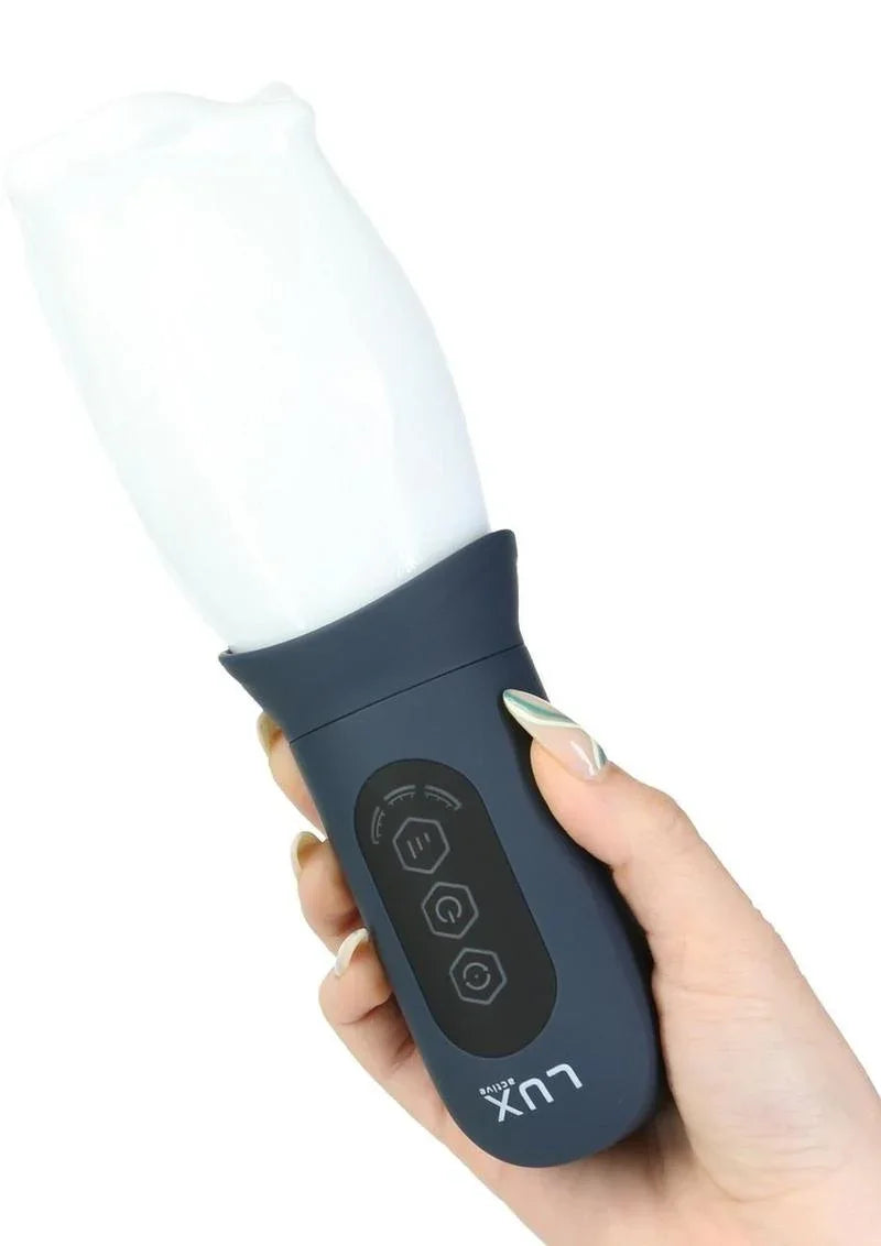 LUX Active First Class Rechargeable Rotating Masturbator Cup - Buy At Luxury Toy X - Free 3-Day Shipping