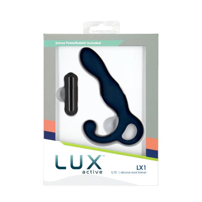 Lux Active LX1 5.75 in. Anal Trainer Silicone With Power Bullet - Buy At Luxury Toy X - Free 3-Day Shipping