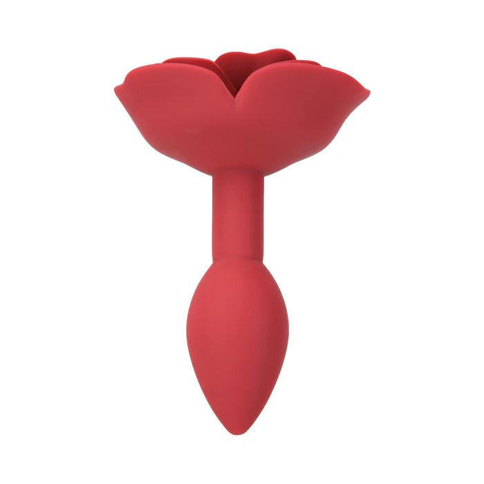 Lux Active Rose Silicone Butt Plug - Buy At Luxury Toy X - Free 3-Day Shipping