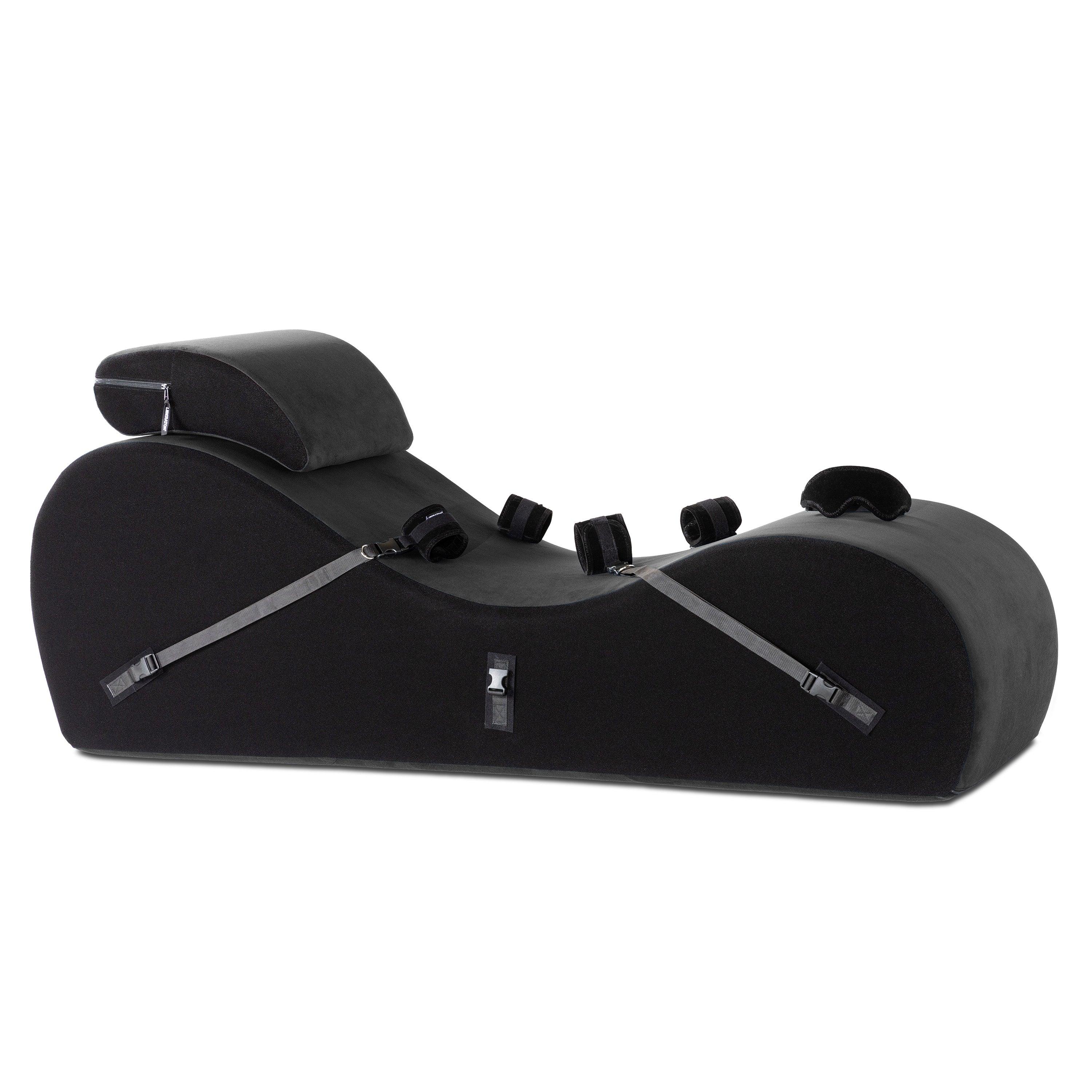 Lyza Lounger Valkyrie Edition - Velvish/Microloop with Microfiber Cuff Kit - Buy At Luxury Toy X - Free 3-Day Shipping