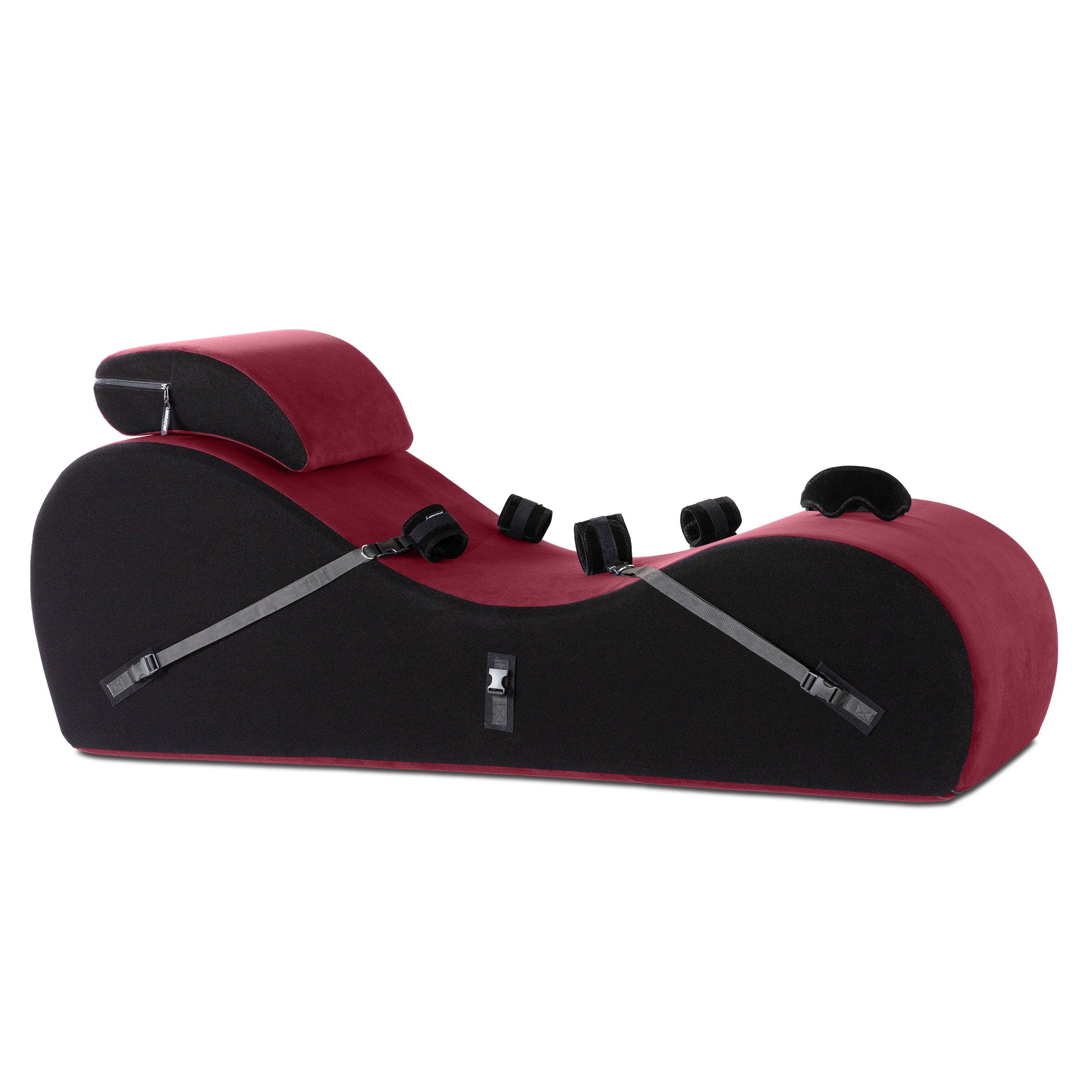Lyza Lounger Valkyrie Edition - Velvish/Microloop with Microfiber Cuff Kit - Buy At Luxury Toy X - Free 3-Day Shipping