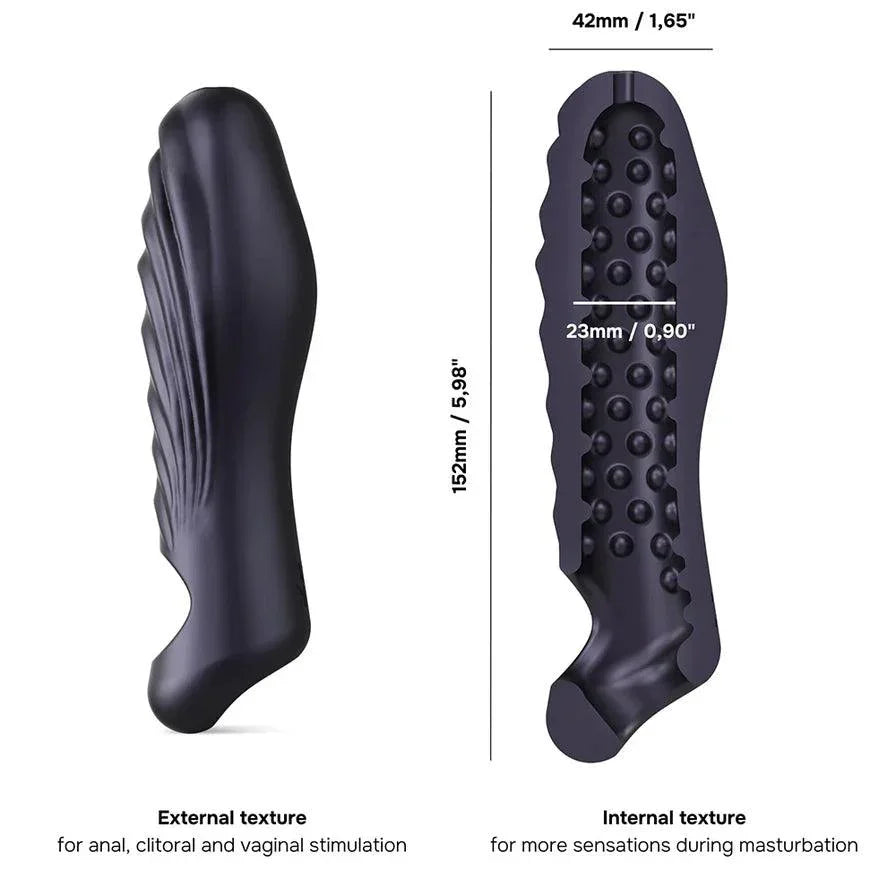 MAN WAN Ryzer Penis Extender and Soft Masturbating Sleeve - Buy At Luxury Toy X - Free 3-Day Shipping