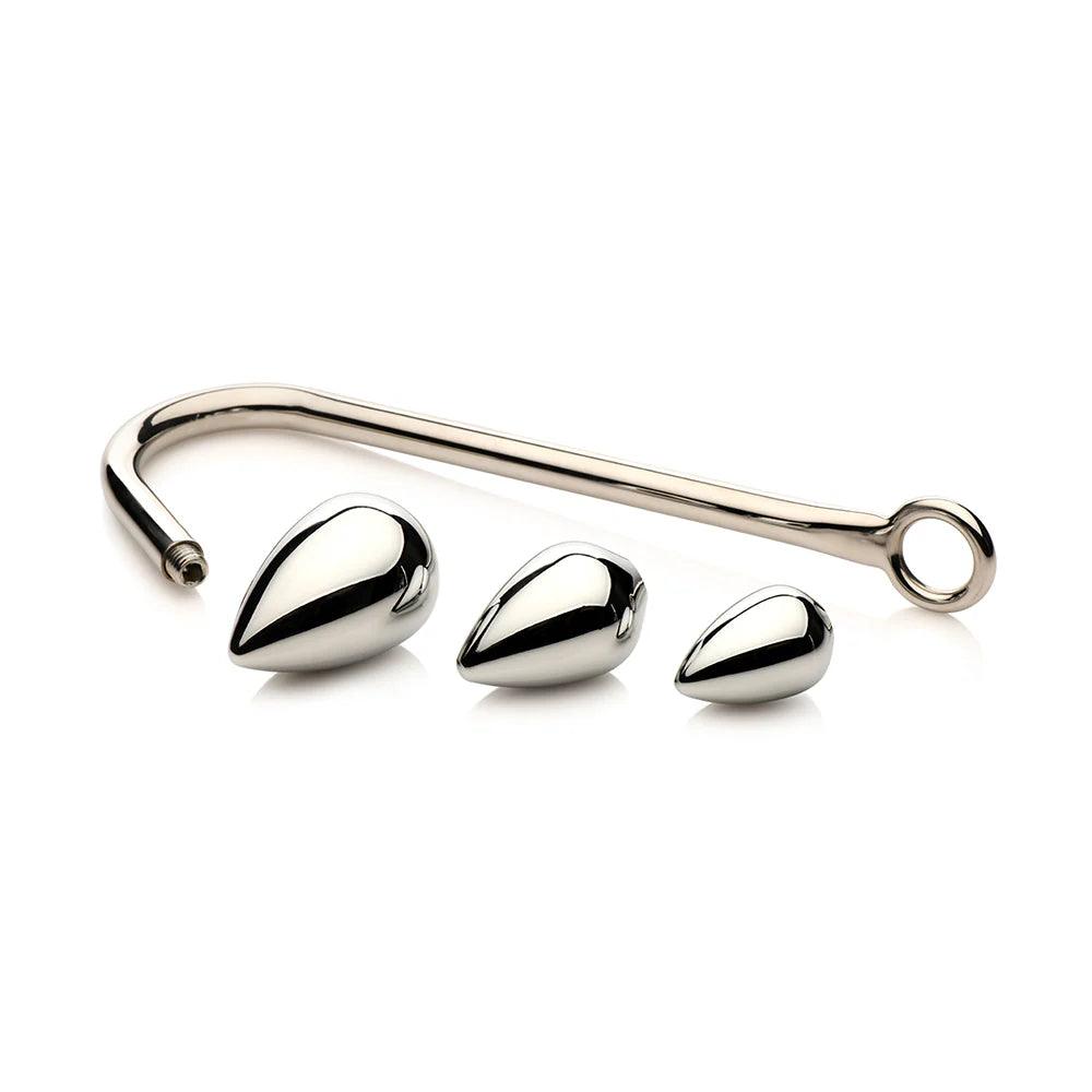 Master Series Anal Hook Trainer Anal Hook with 3 Plugs - Buy At Luxury Toy X - Free 3-Day Shipping