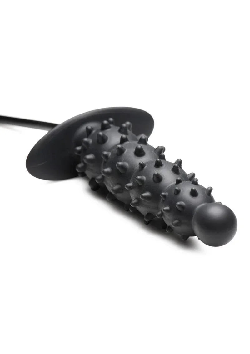 Master Series Ass Puffer Nubbed Inflatable Silicone Anal Plug - Buy At Luxury Toy X - Free 3-Day Shipping