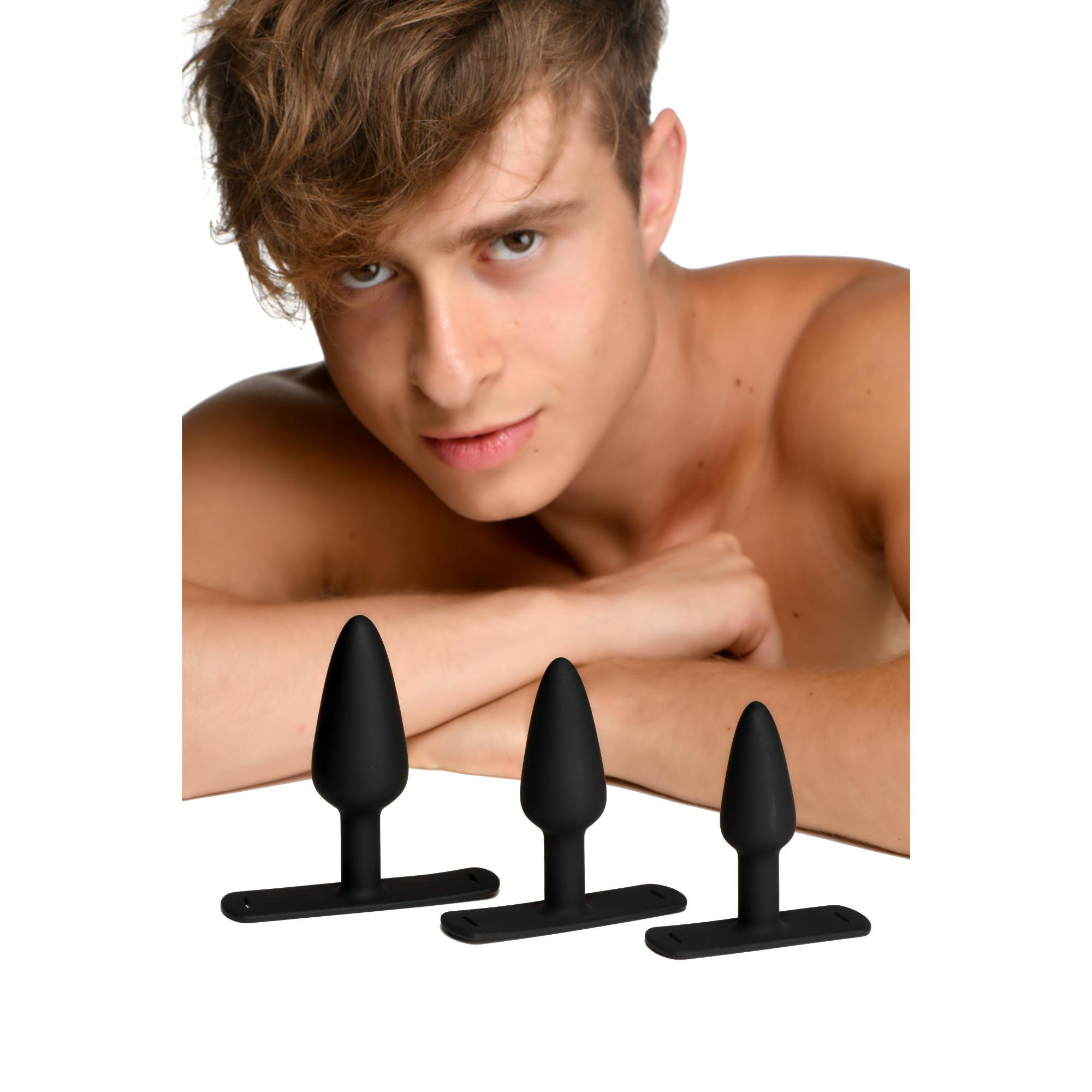 Master Series Bum-Tastic Trainer Silicone Pegging Set (3 Piece) - Buy At Luxury Toy X - Free 3-Day Shipping