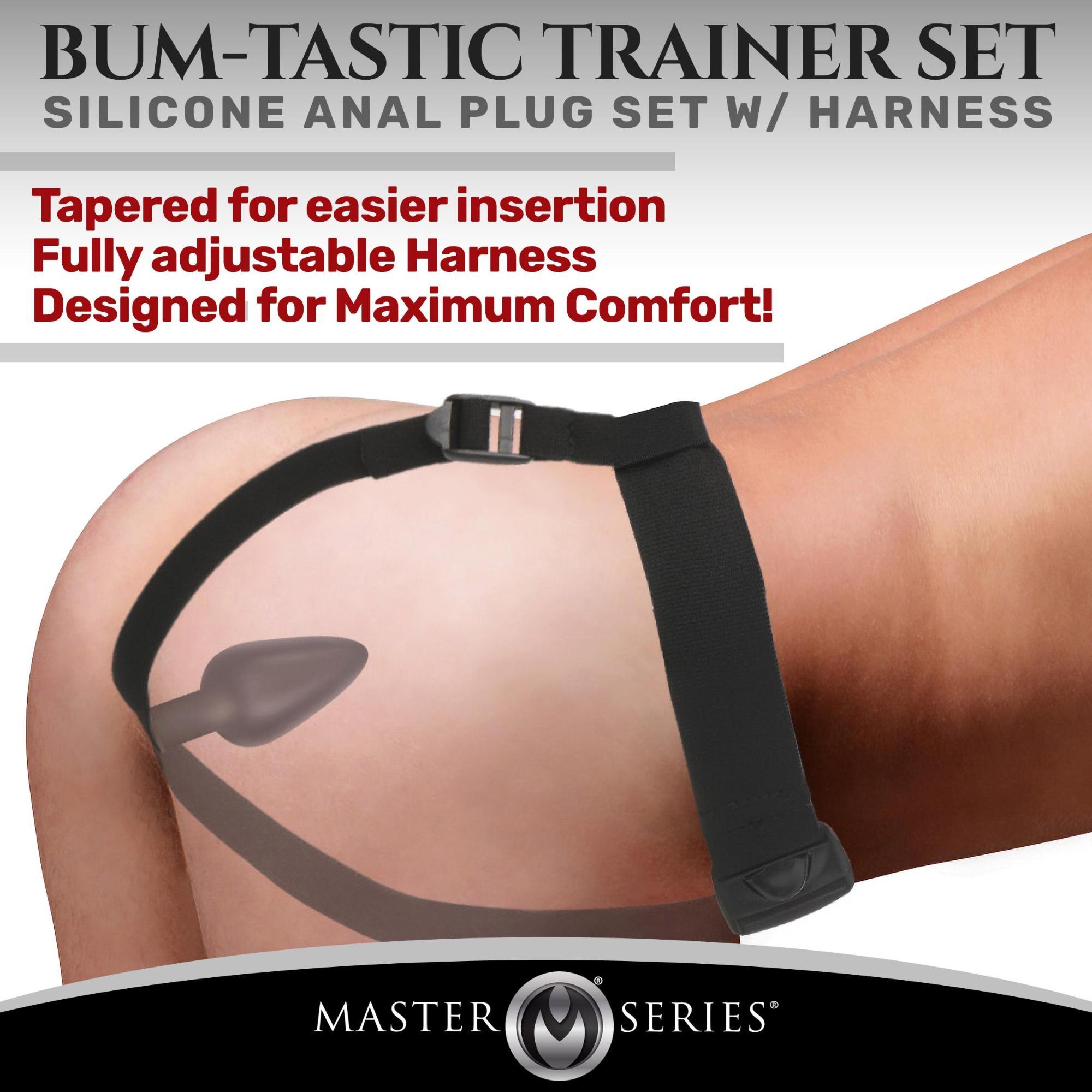 Master Series Bum-Tastic Trainer Silicone Pegging Set (3 Piece) - Buy At Luxury Toy X - Free 3-Day Shipping