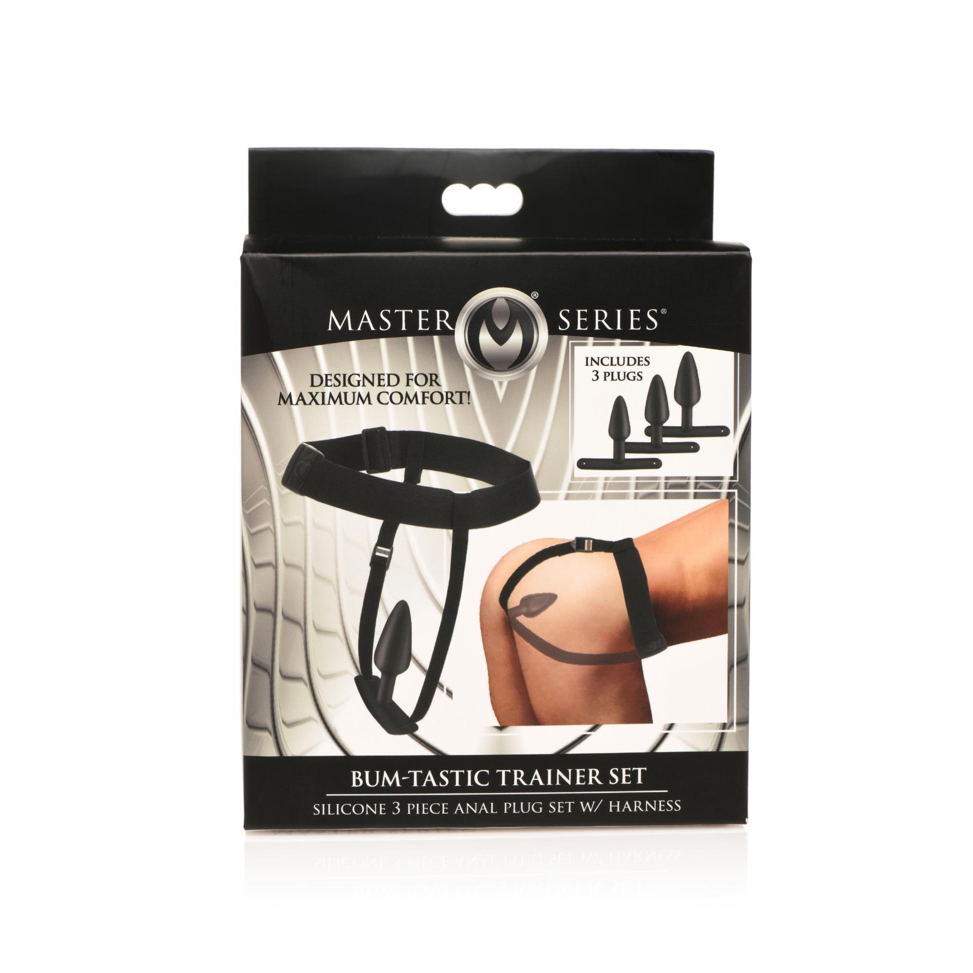Master Series Bum-Tastic Trainer Silicone Pegging Set (3 Piece) - Buy At Luxury Toy X - Free 3-Day Shipping