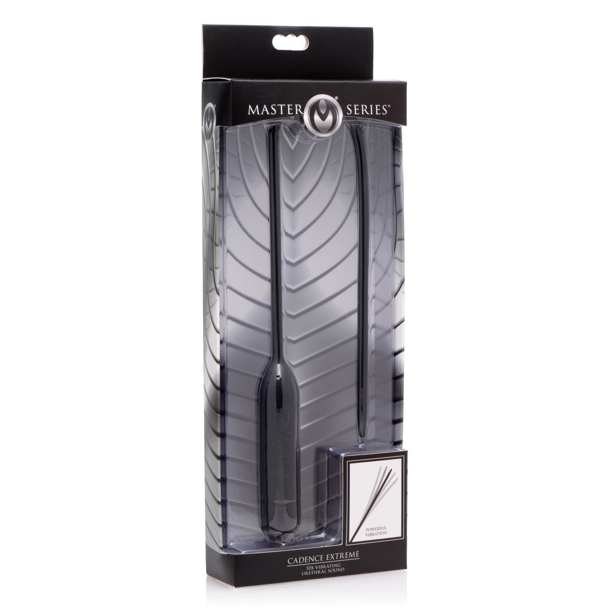 Master Series Cadence Extreme Vibrating Silicone Sound - Buy At Luxury Toy X - Free 3-Day Shipping