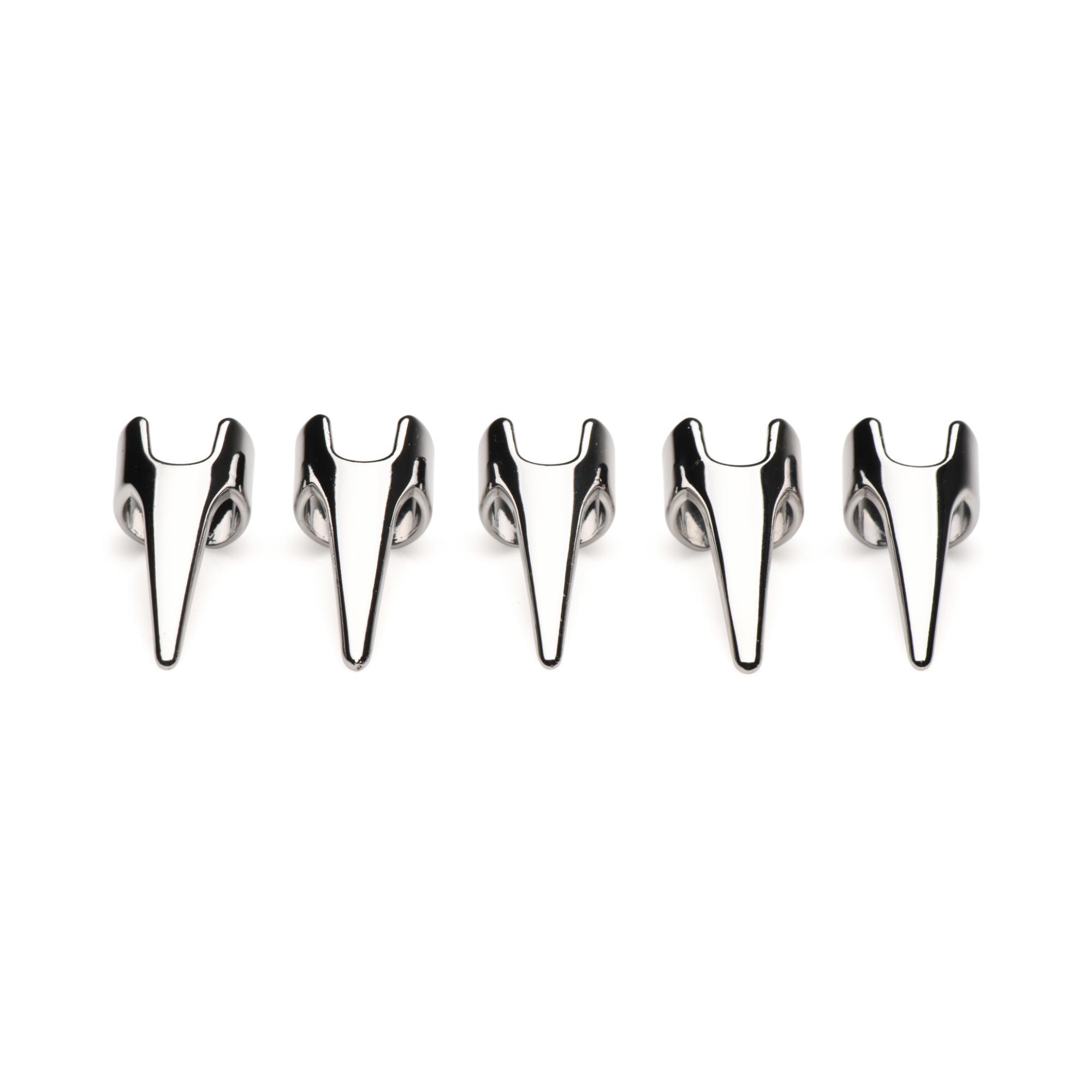 Master Series Clawed Sensation Stainless Steel Play Rings (5 Piece) - Buy At Luxury Toy X - Free 3-Day Shipping