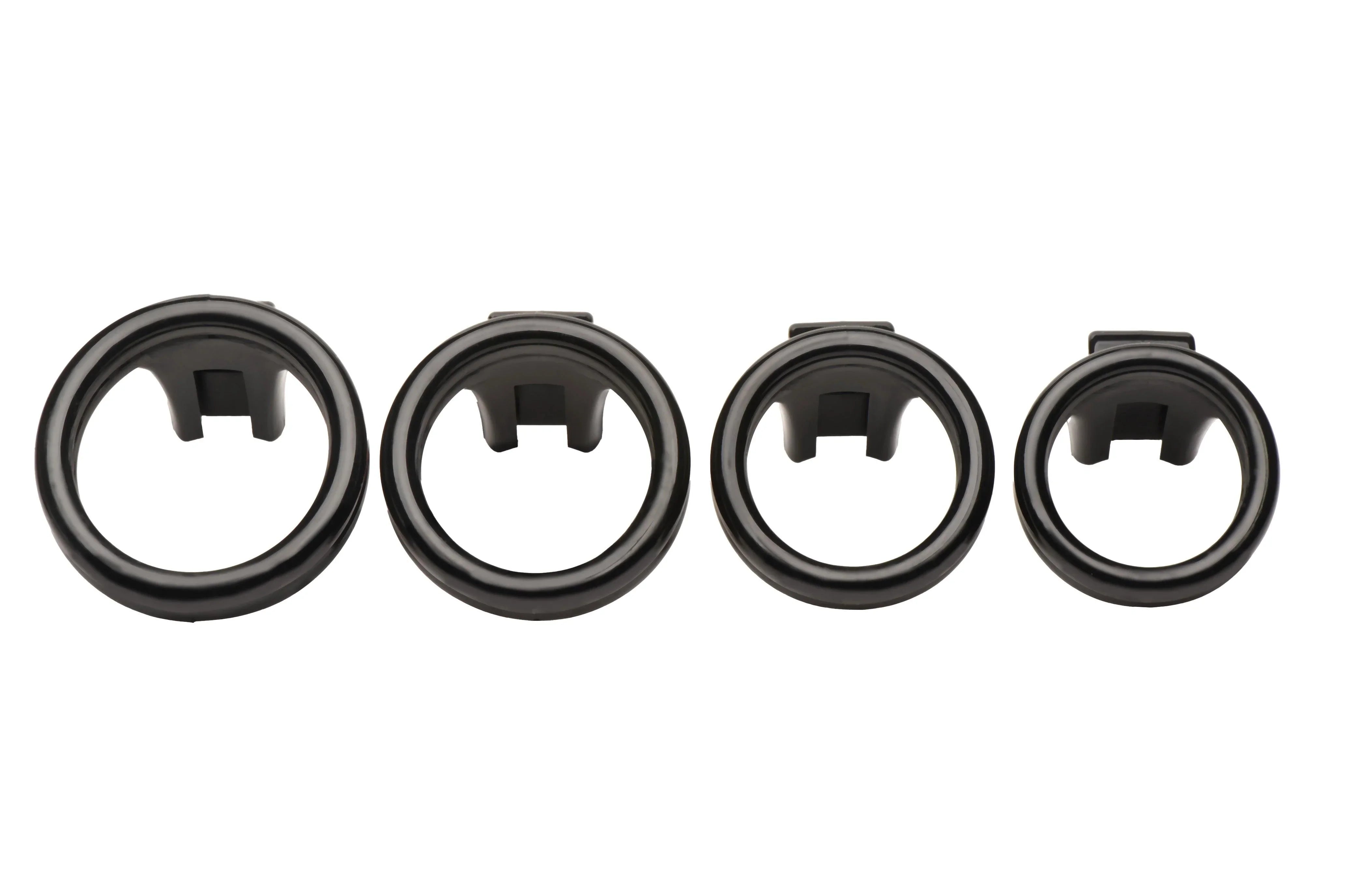 Master Series Hard Stop Double Ring Chastity Cage - Buy At Luxury Toy X - Free 3-Day Shipping